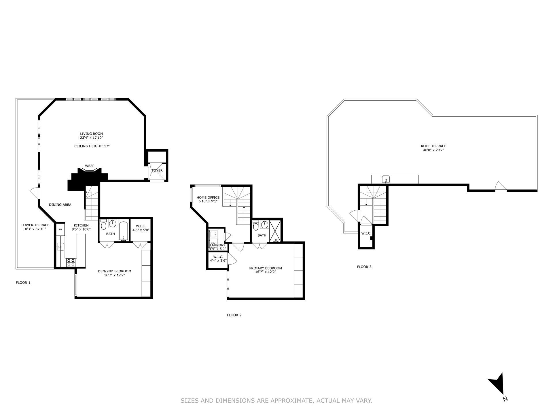 Floorplan for 5 Tudor City Place, PH7