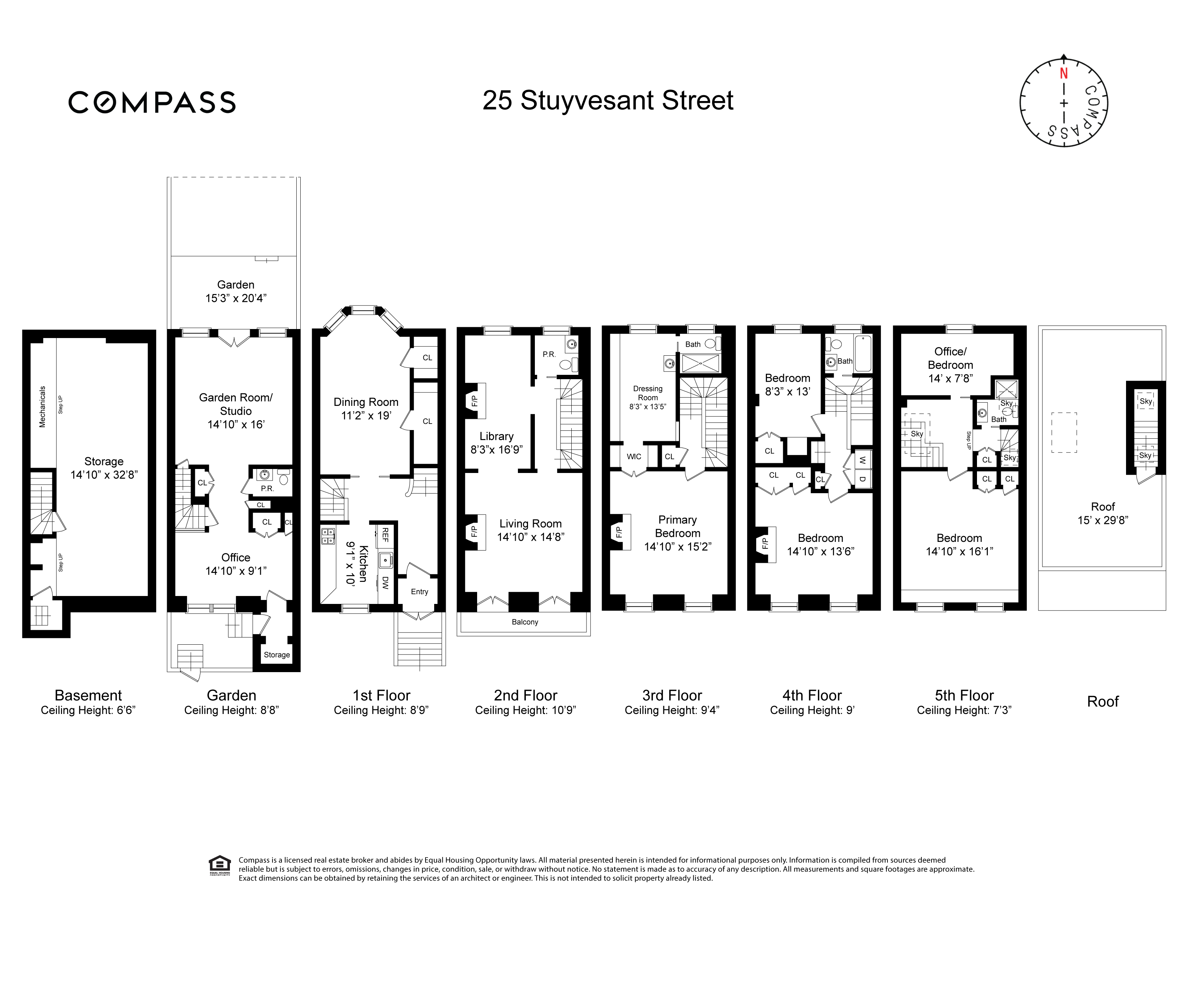 Floorplan for 25 Stuyvesant Street