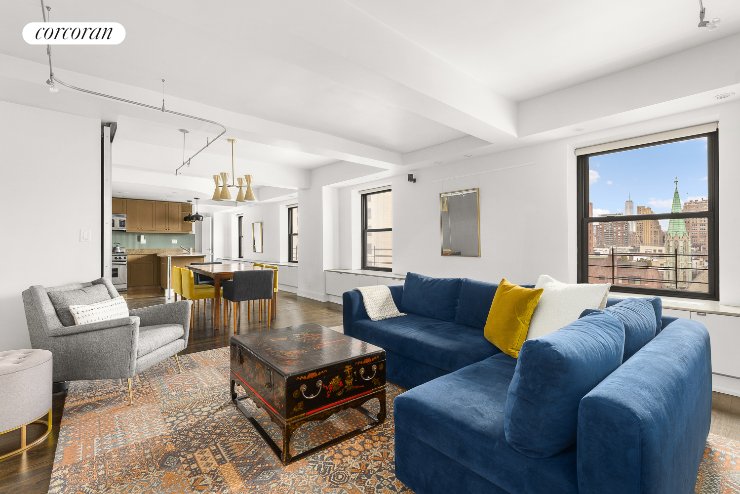 315 West 23rd Street 8C, Chelsea, Downtown, NYC - 2 Bedrooms  
2 Bathrooms  
5 Rooms - 