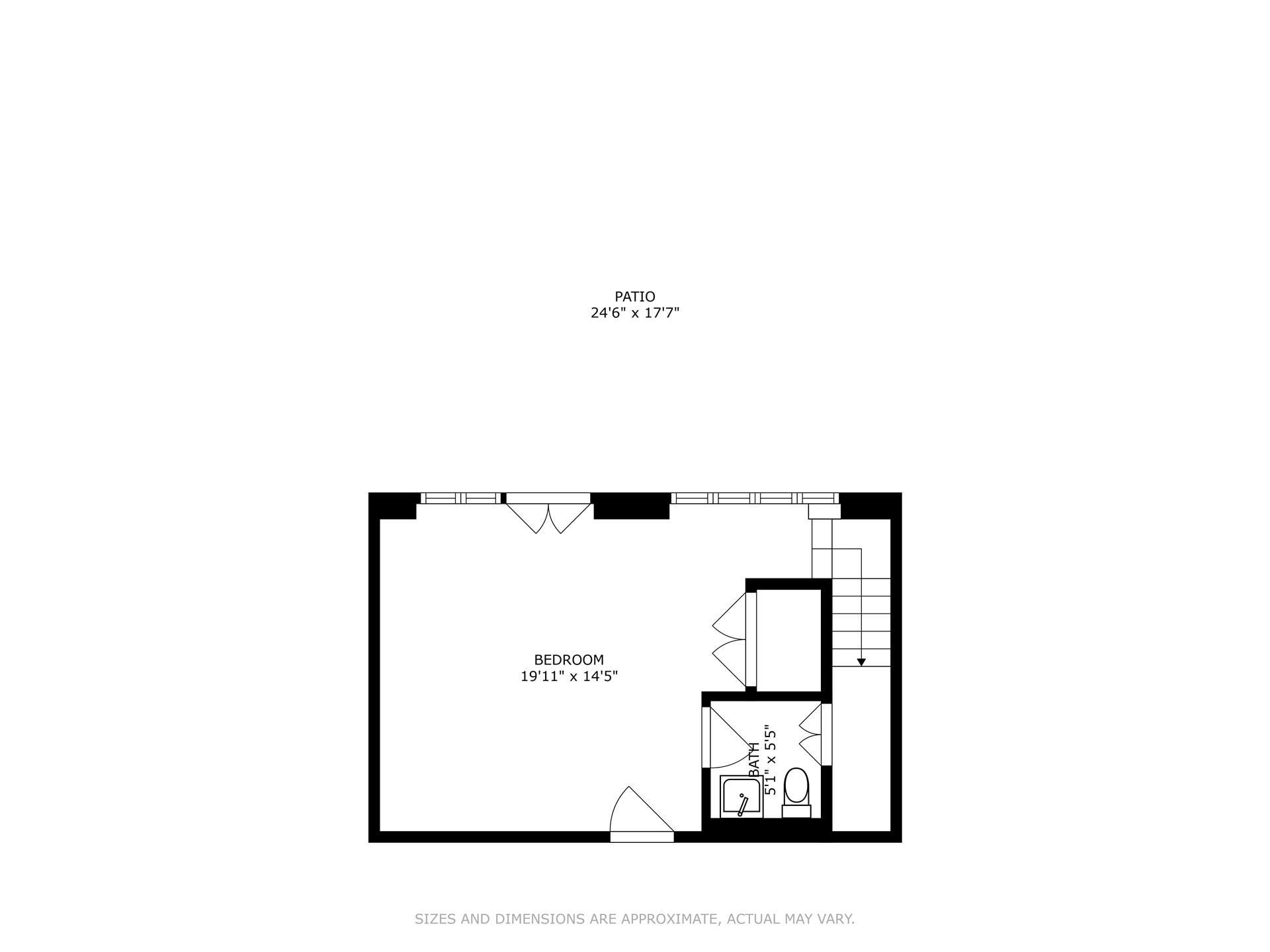 Floorplan for 346 East, 119th Street, 1