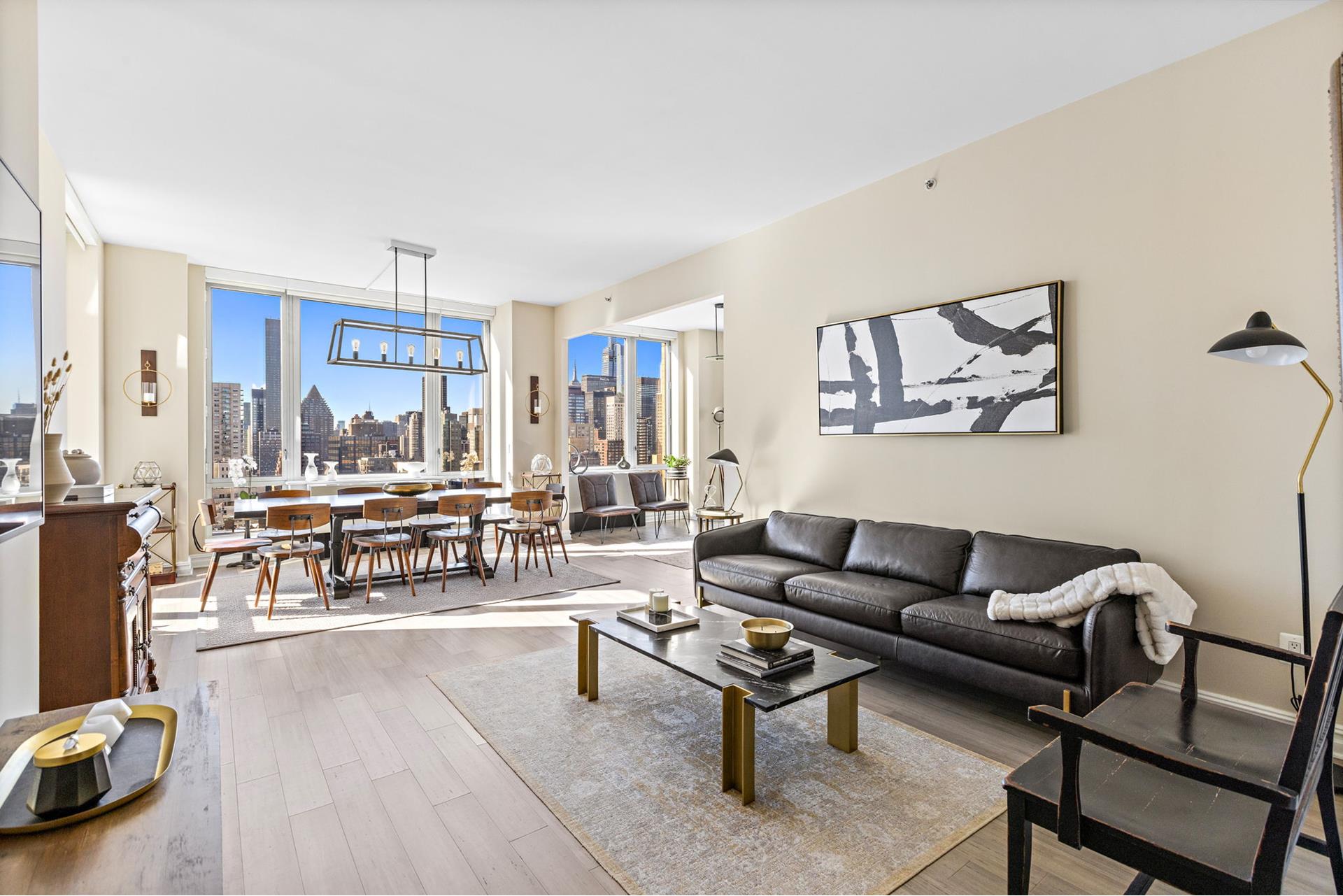 401 East 60th Street 26A, Lenox Hill, Upper East Side, NYC - 3 Bedrooms  
3.5 Bathrooms  
6 Rooms - 