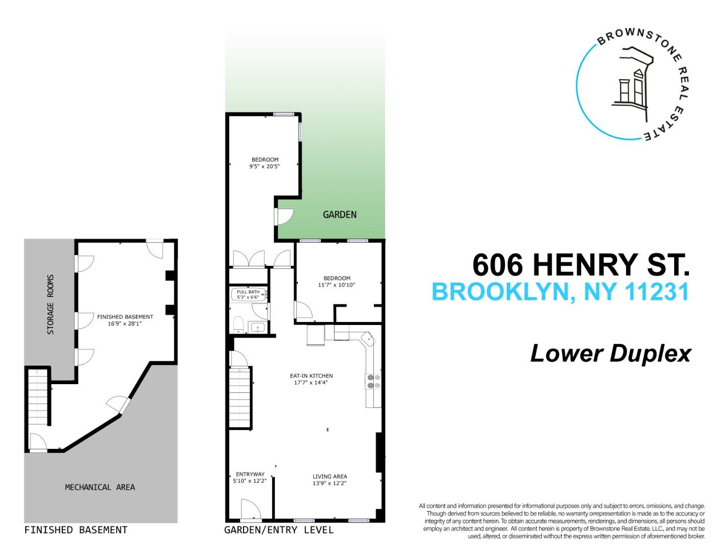 Floorplan for 606 Henry Street