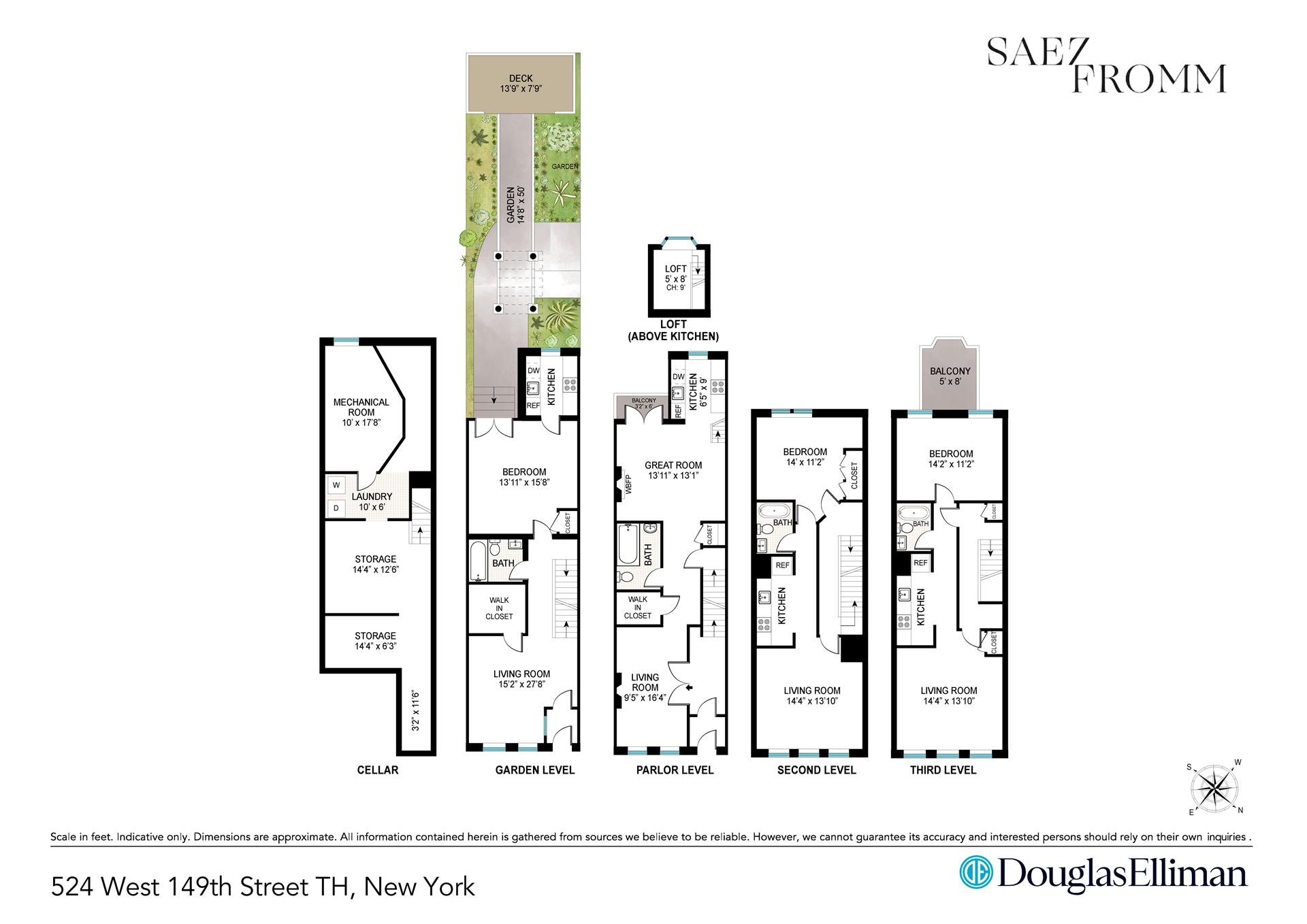 Floorplan for 524 West 149th Street