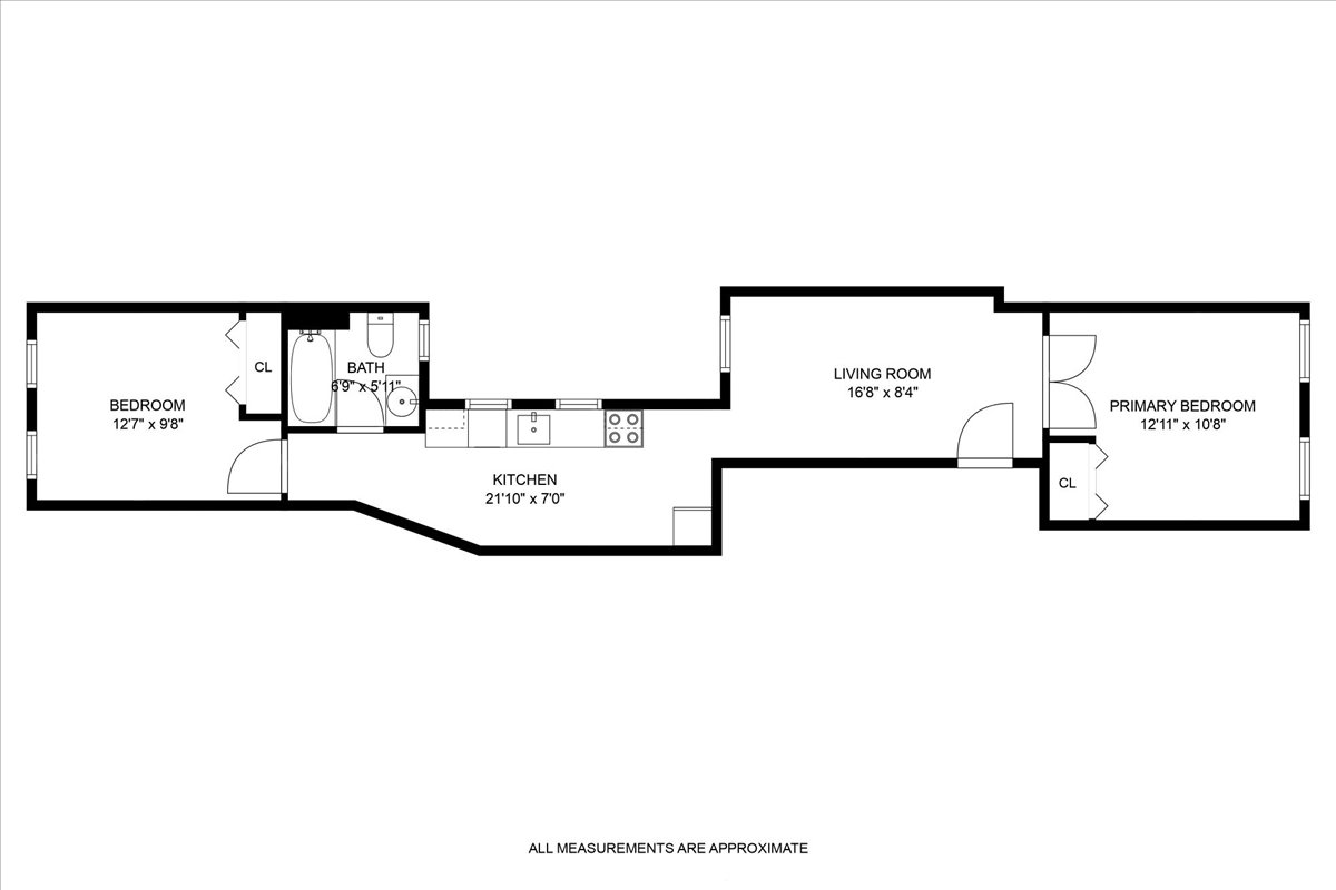 Floorplan for 499 St Johns Place, 3R