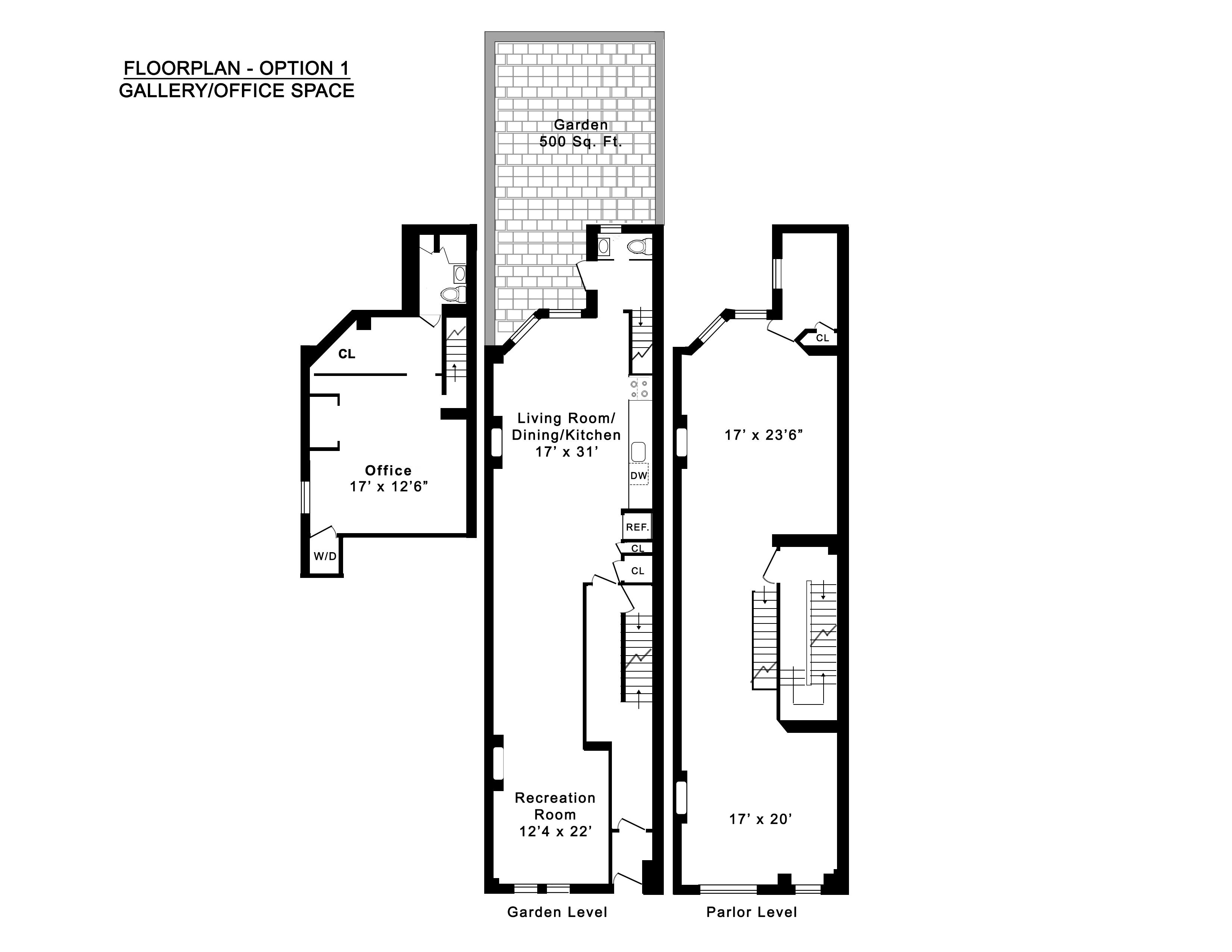 Floorplan for 53 East 64th Street, TRIPLEX