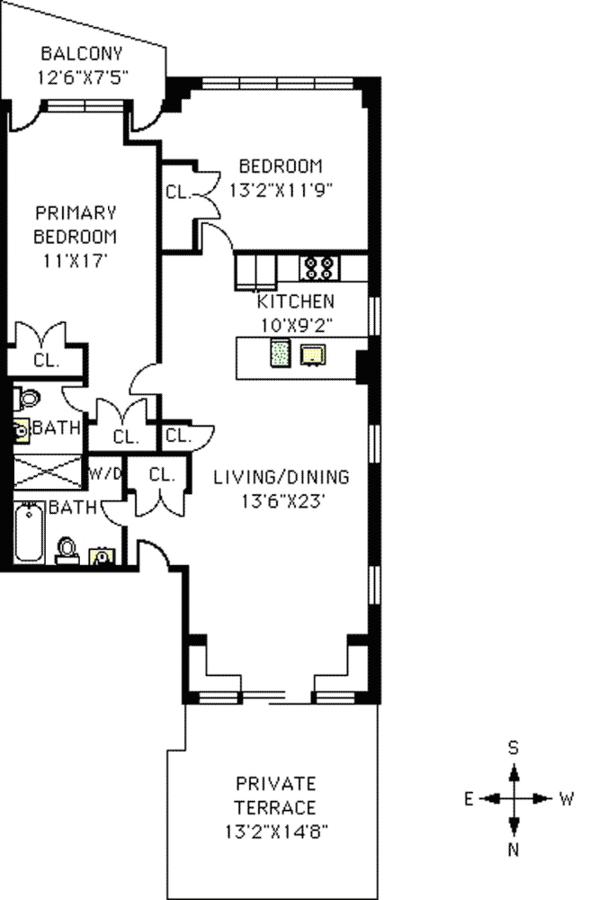 Floorplan for 30 Garfield Place, PHW