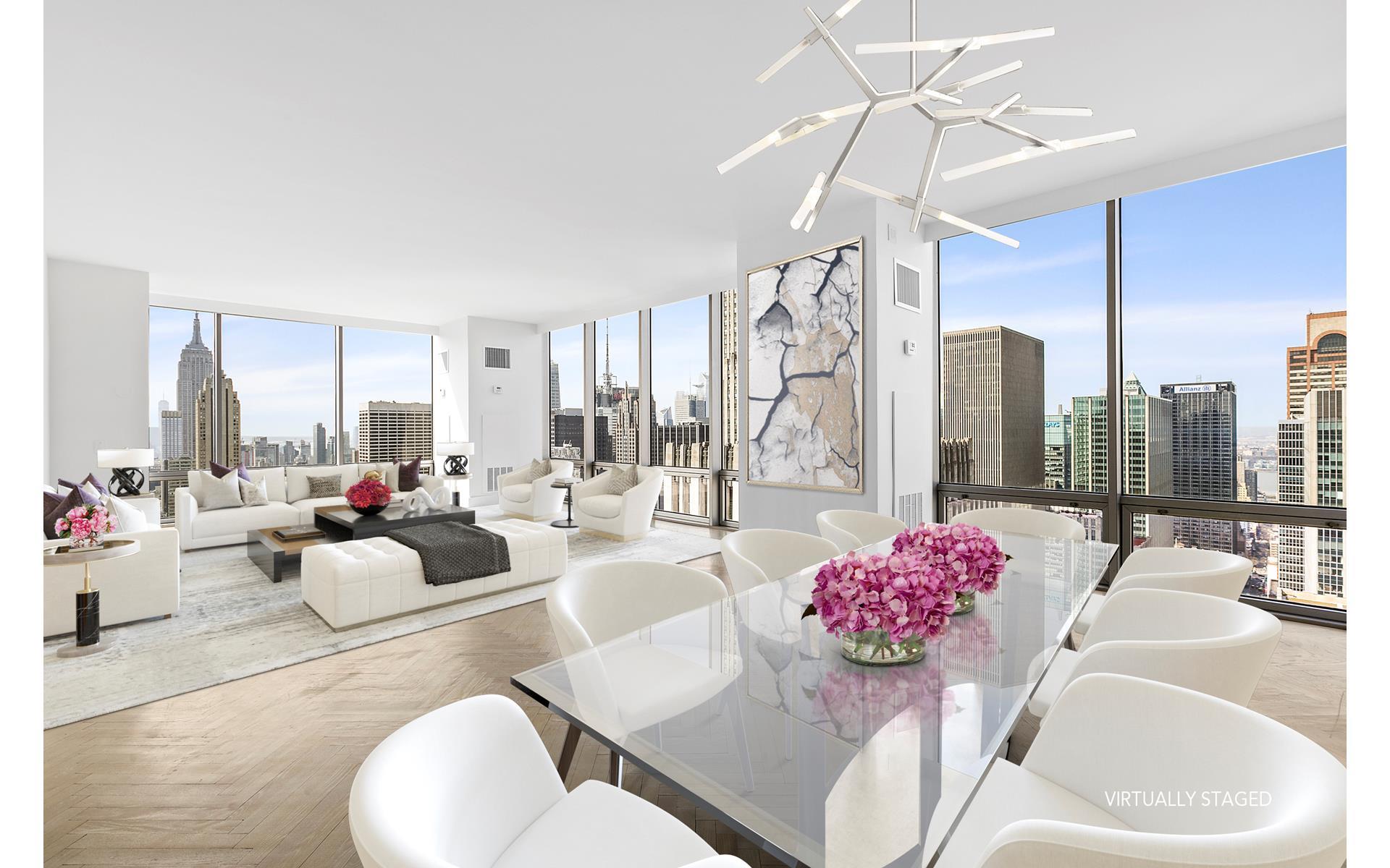 641 5th Avenue 45H, Midtown East, Midtown East, NYC - 2 Bedrooms  
2 Bathrooms  
5 Rooms - 