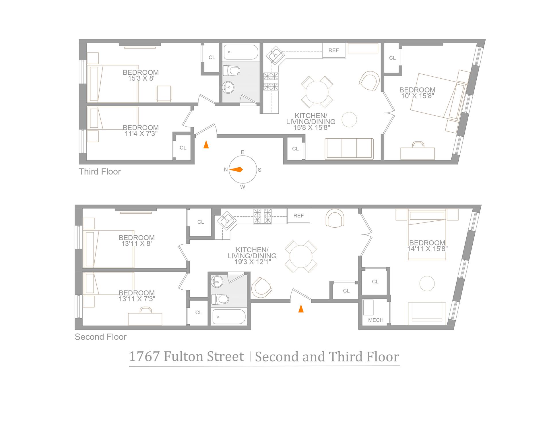 Floorplan for 1767 Fulton Street