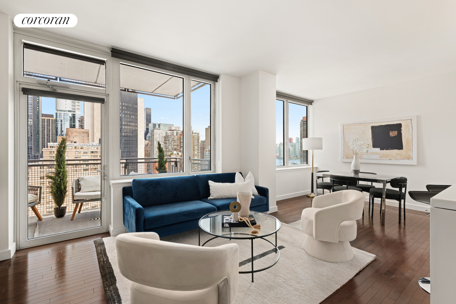 225 East 34th Street 20I, Murray Hill, Midtown East, NYC - 1 Bedrooms  
1 Bathrooms  
3 Rooms - 