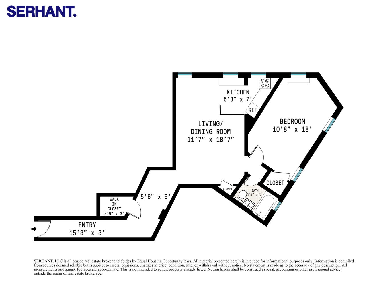 Floorplan for 44-14 Newtown Rd