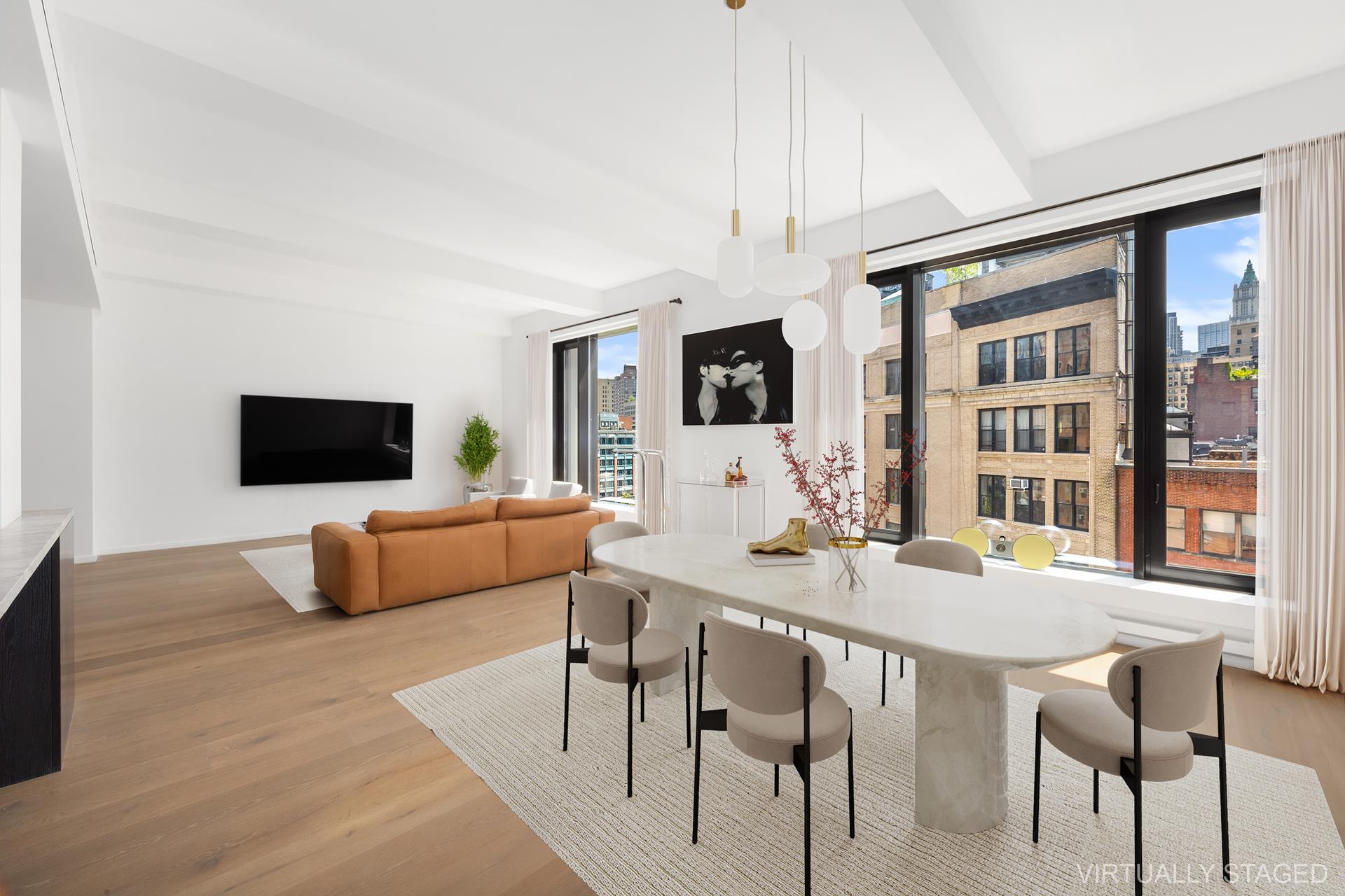 11 Beach Street 7B, Tribeca, Downtown, NYC - 3 Bedrooms  
3.5 Bathrooms  
7 Rooms - 