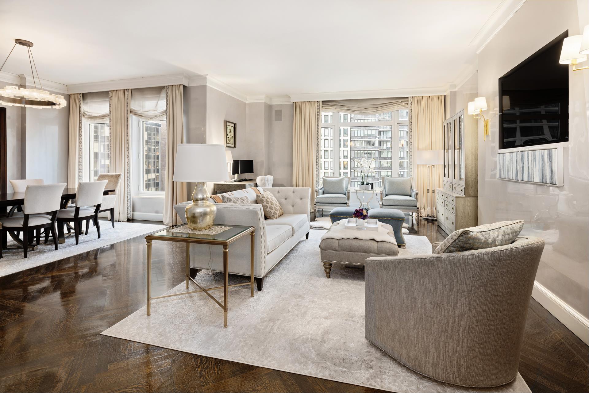 15 Central Park 12L, Lincoln Sq, Upper West Side, NYC - 2 Bedrooms  
2 Bathrooms  
5 Rooms - 