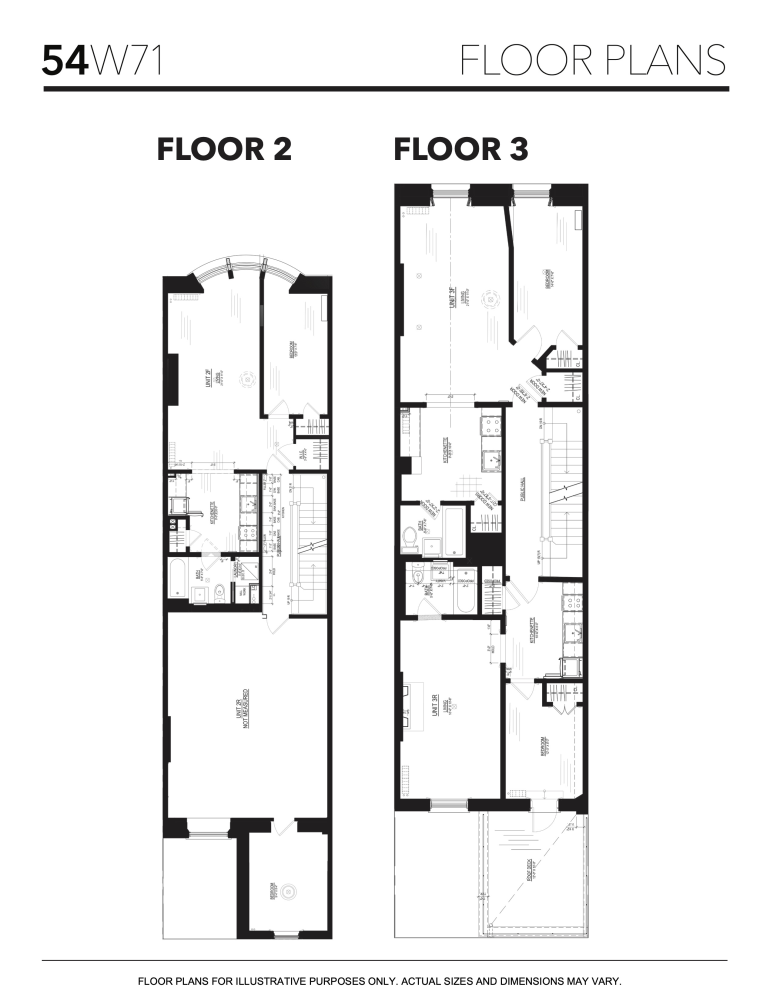 Floorplan for 54 West 71st Street, BUILDING