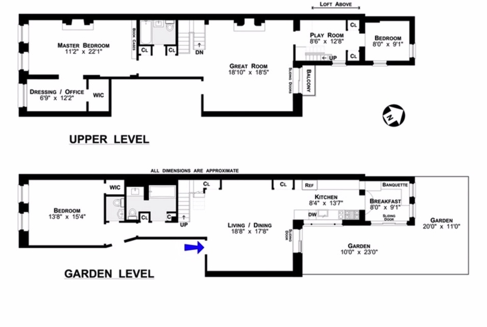 Floorplan for 23 West 89th Street, 2F