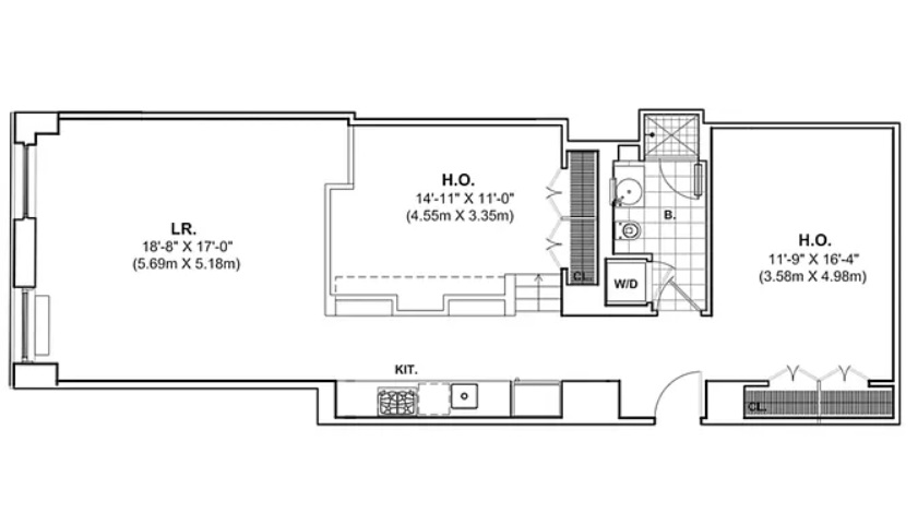 Floorplan for 15 Broad Street, 2106