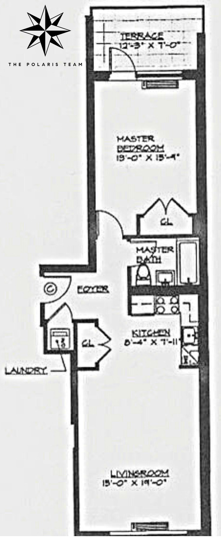 Floorplan for 416 East 117th Street, 5C