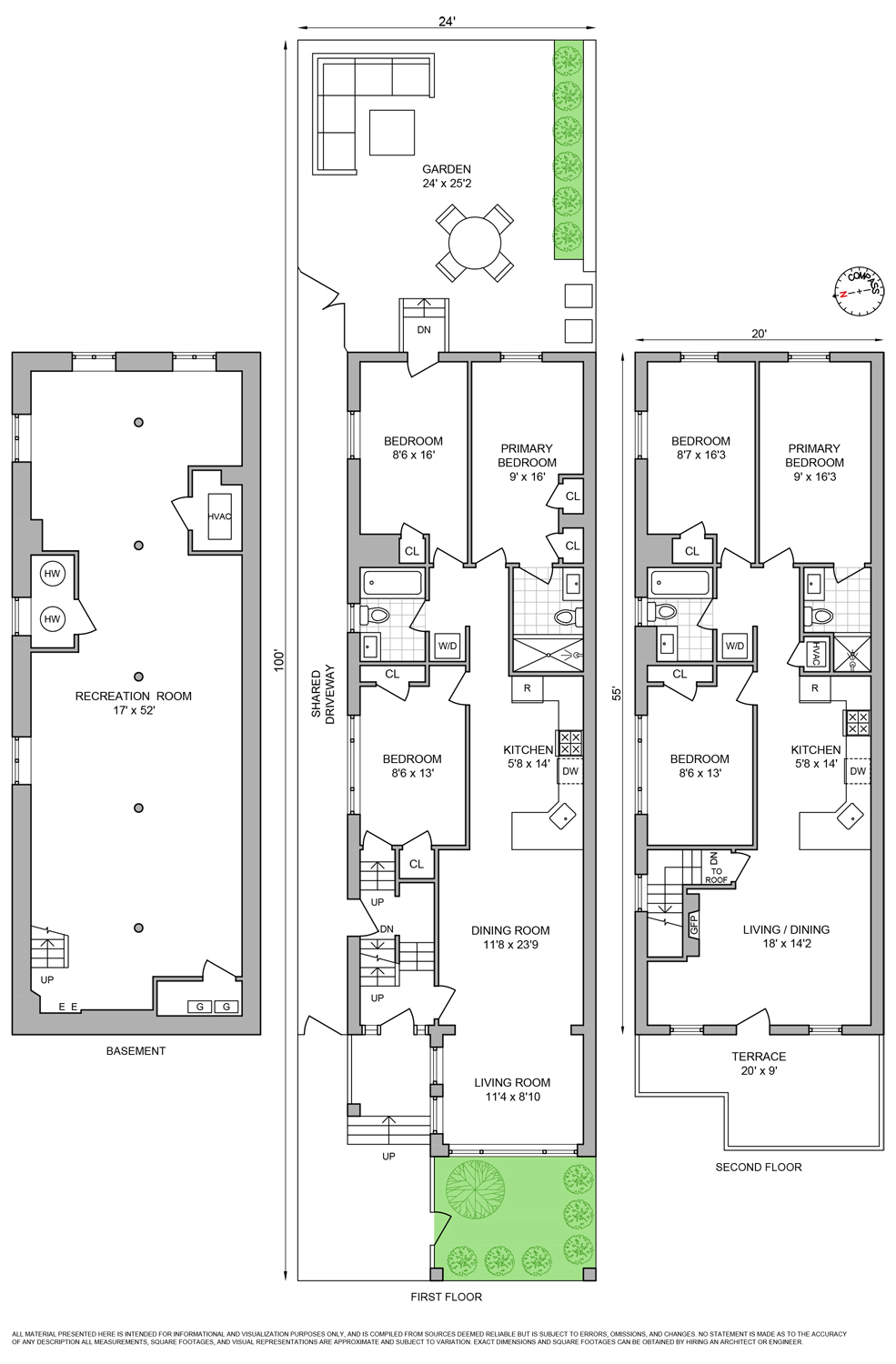Floorplan for 33 Stoddard Place