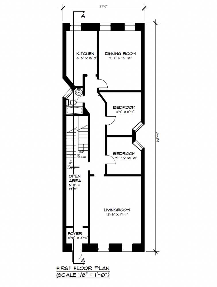 Floorplan for 553 Quincy Street