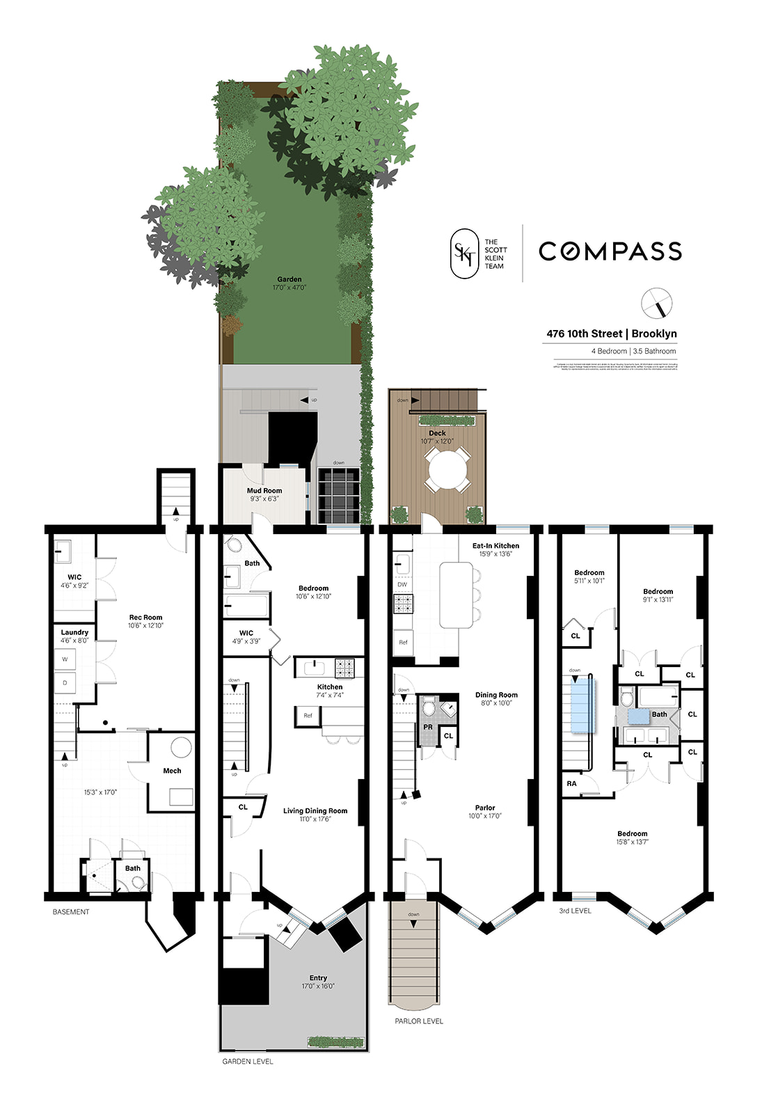 Floorplan for 476 10th Street