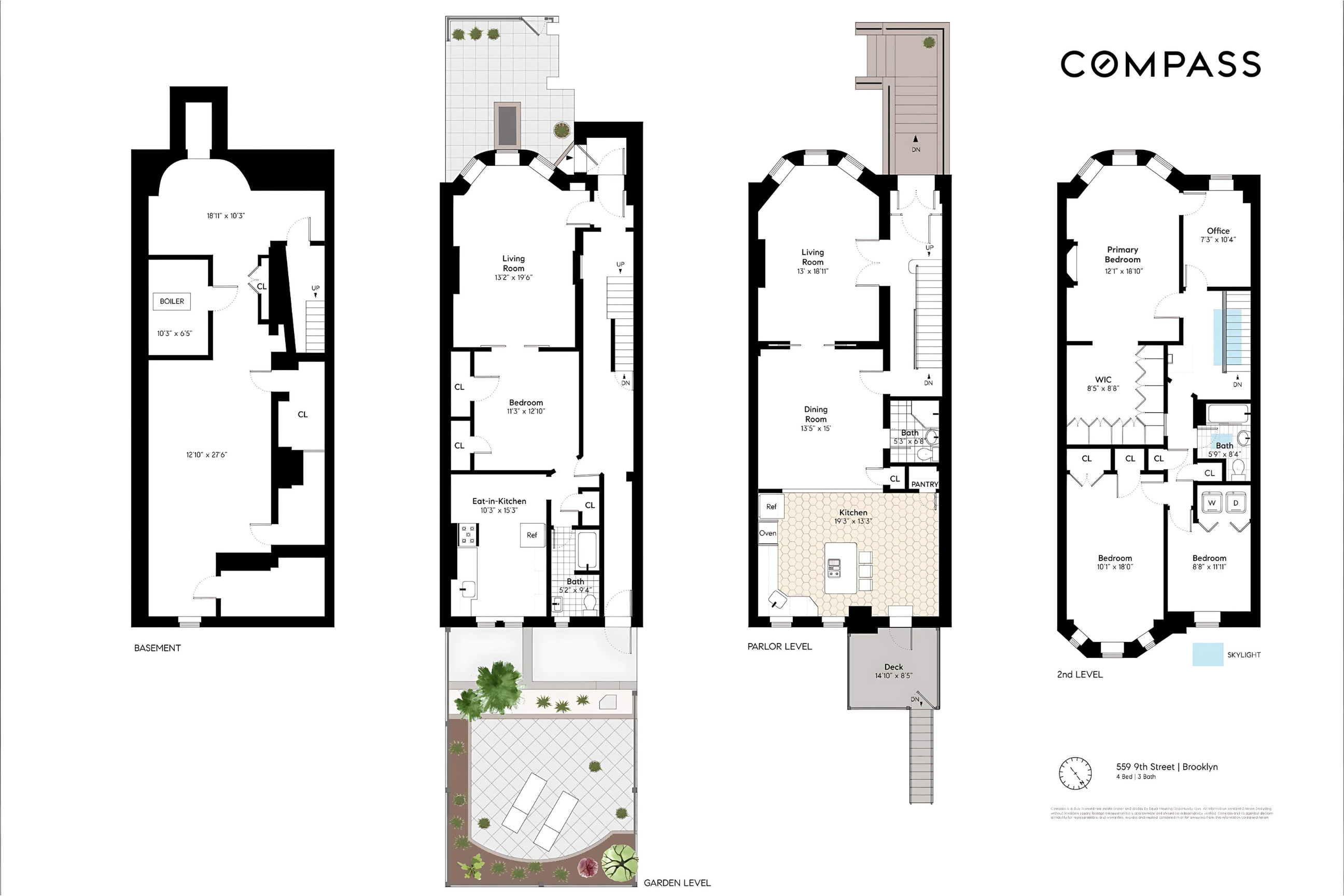 Floorplan for 559 9th Street