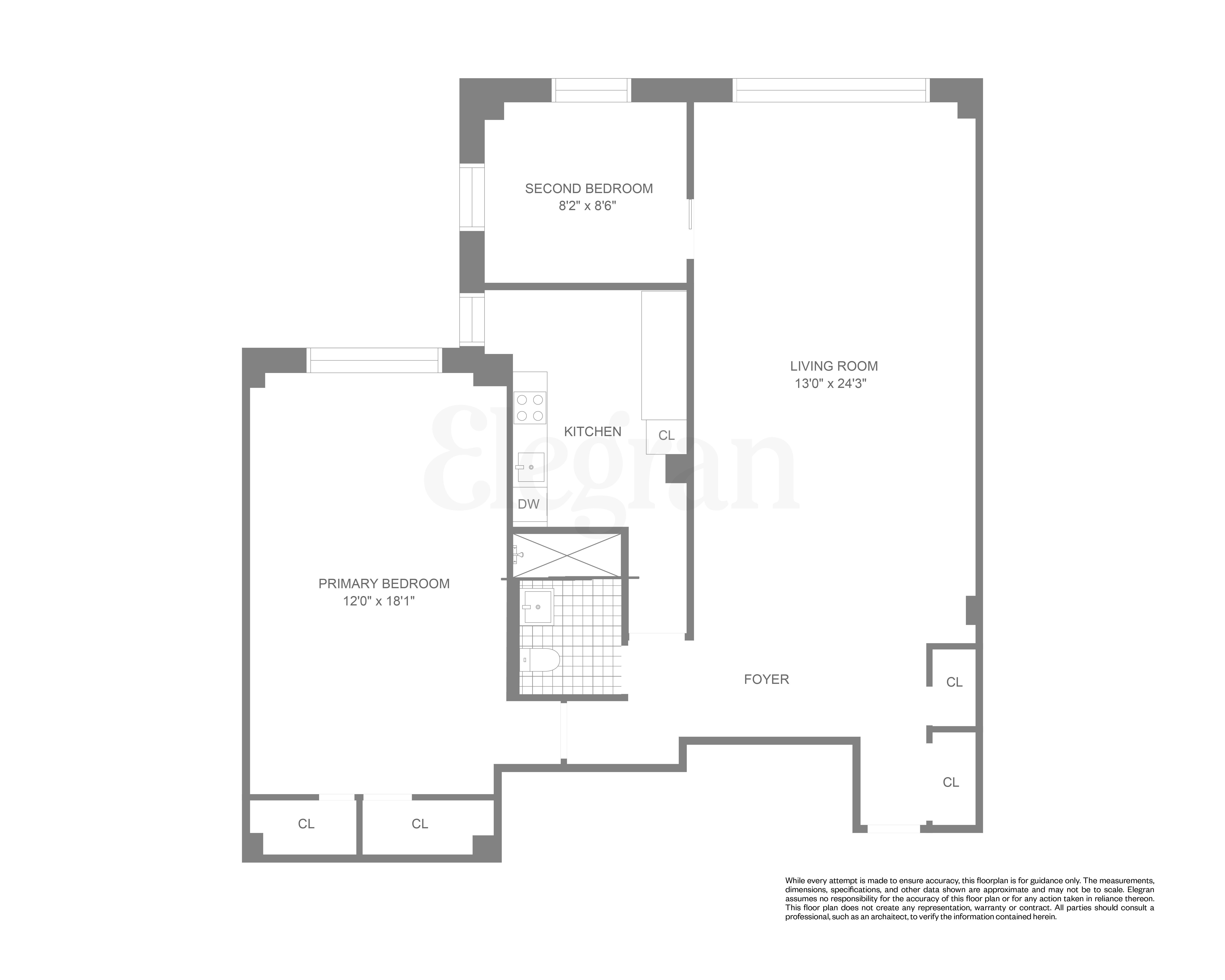 Floorplan for 2 Tudor City Place, 3-DS