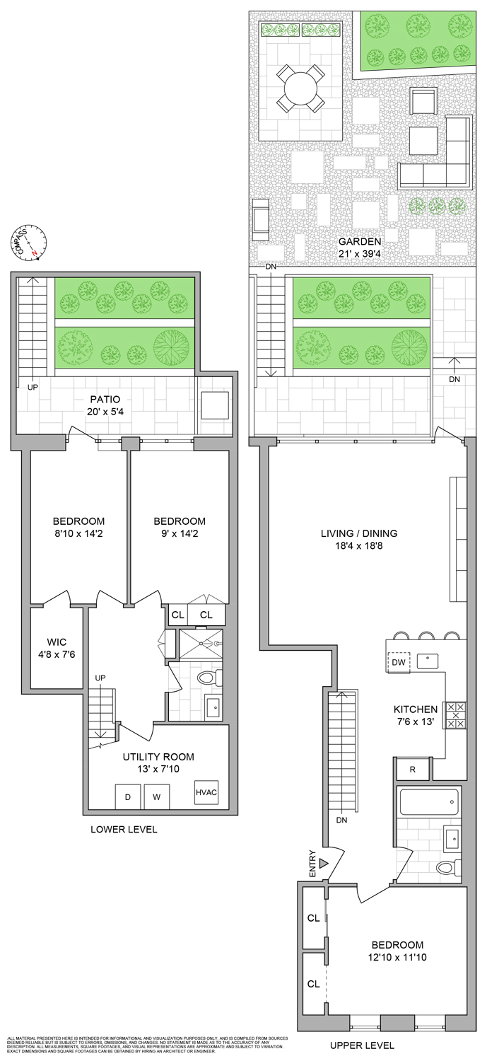 Floorplan for 348 Sackett Street, 1B