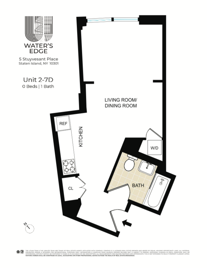 Floorplan for 5 Stuyvesant Place, 2D