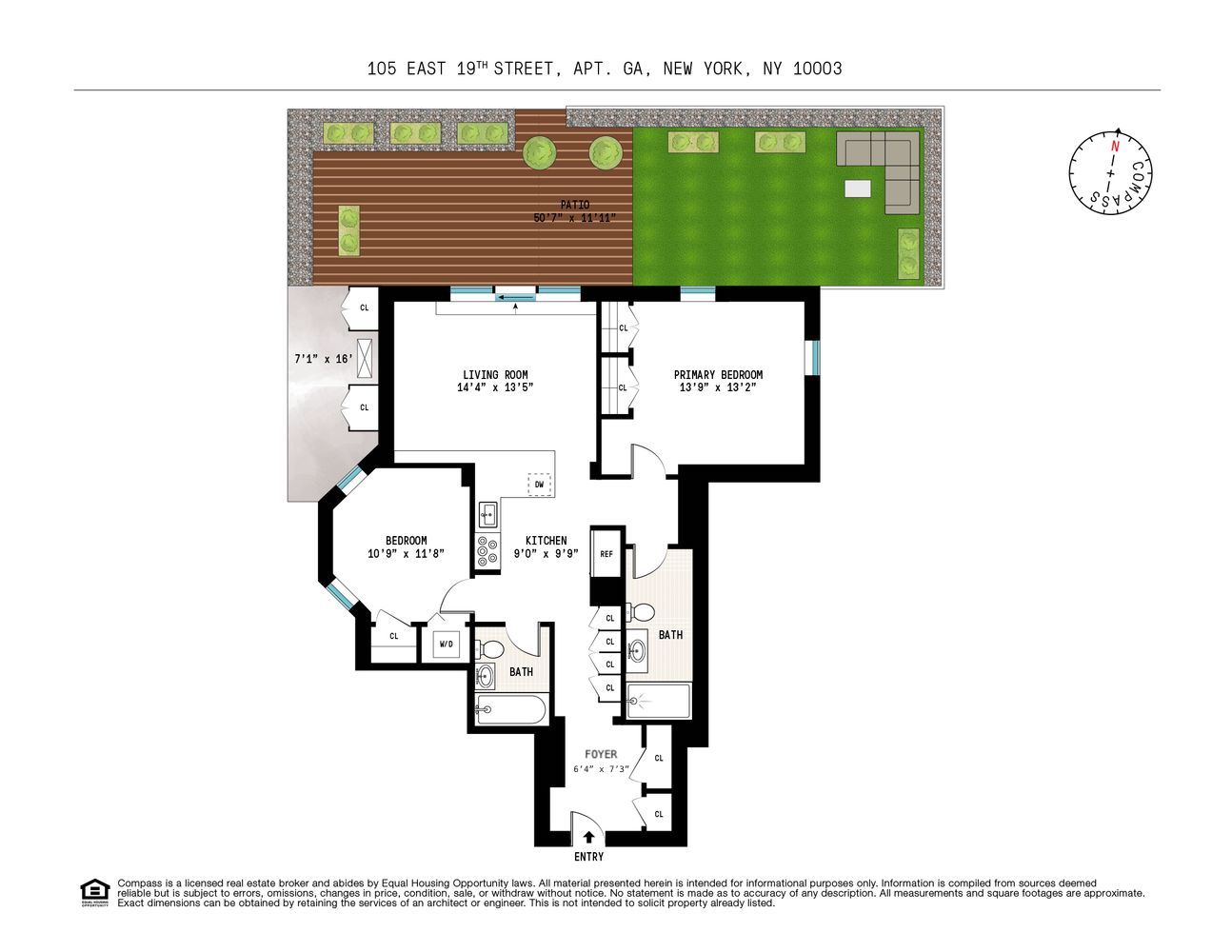 Floorplan for 105 East 19th Street, GA