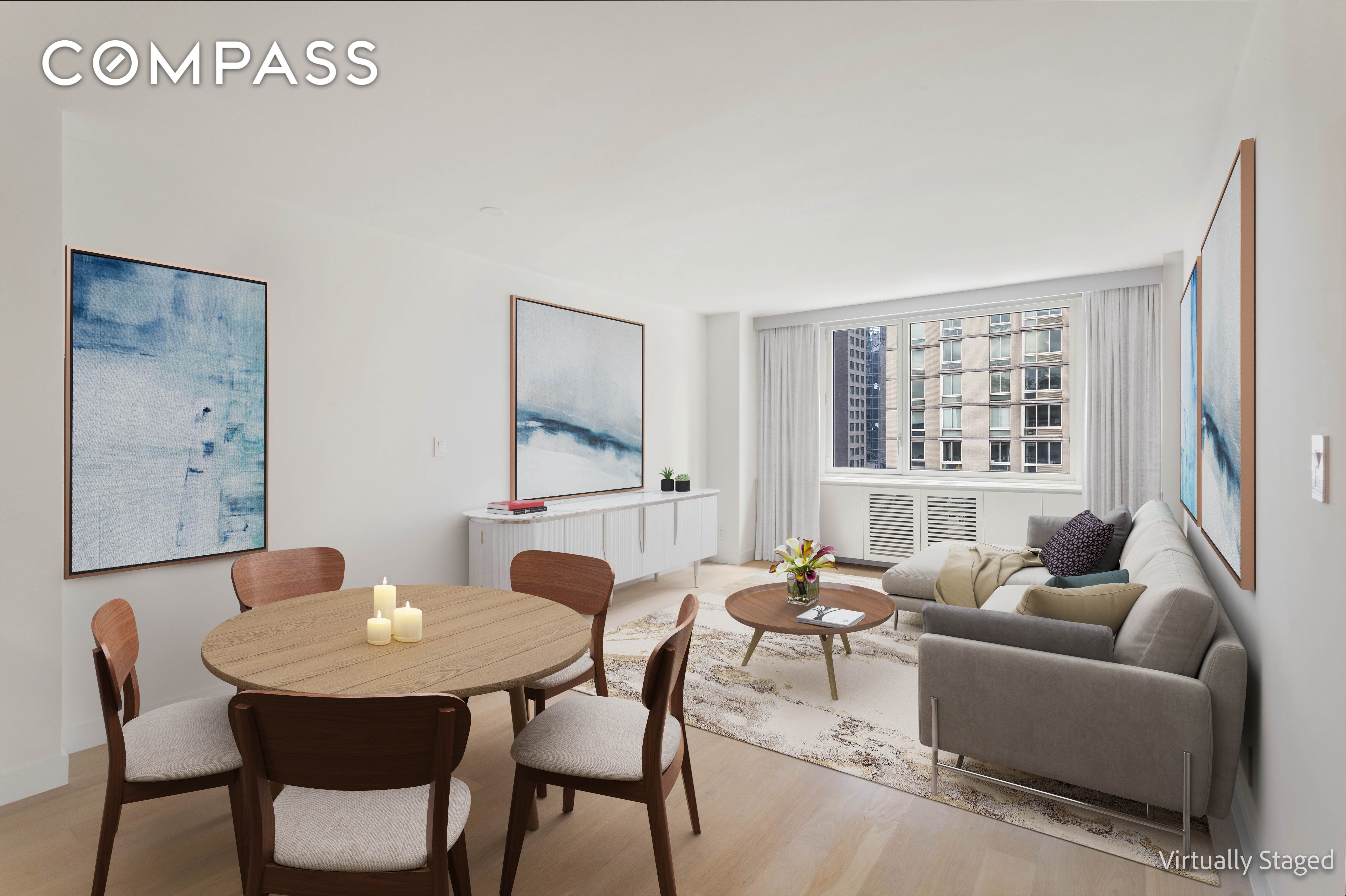 301 West 53rd Street 10H, Hell S Kitchen, Midtown West, NYC - 1 Bedrooms  
1 Bathrooms  
3 Rooms - 