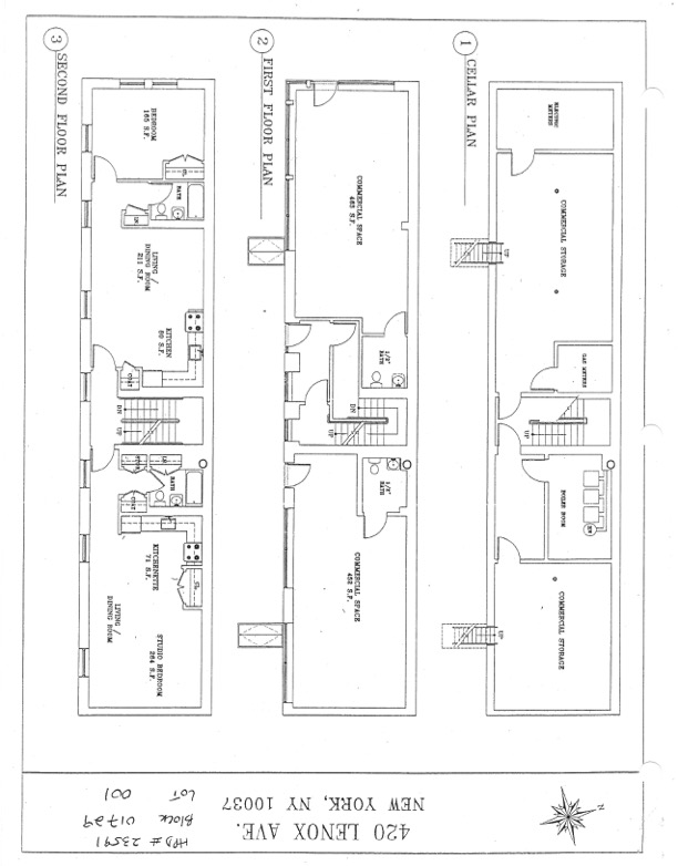 Floorplan for 420 Lenox Avenue