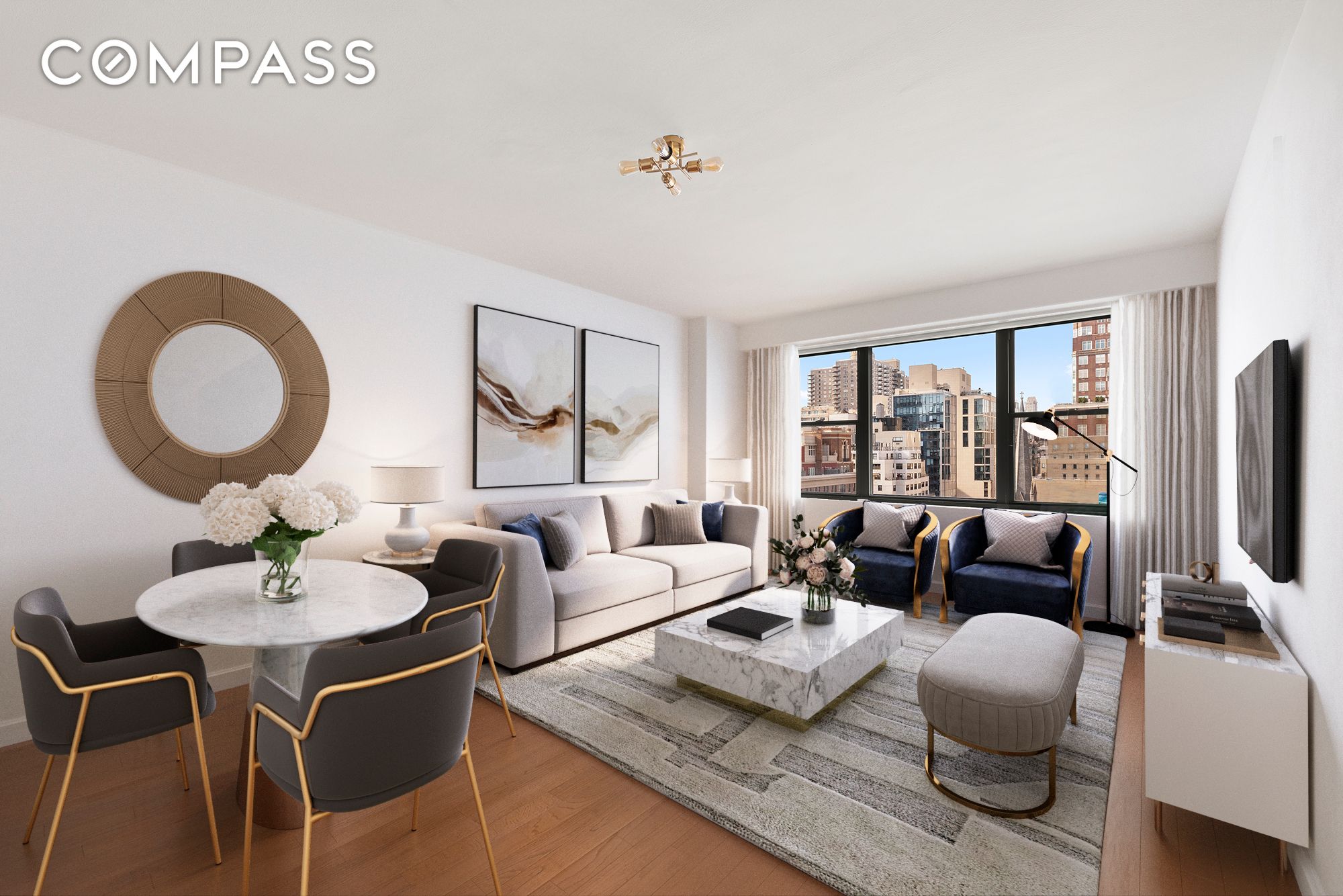 120 East 90th Street 16B, Upper East Side, Upper East Side, NYC - 1 Bedrooms  
1 Bathrooms  
3 Rooms - 