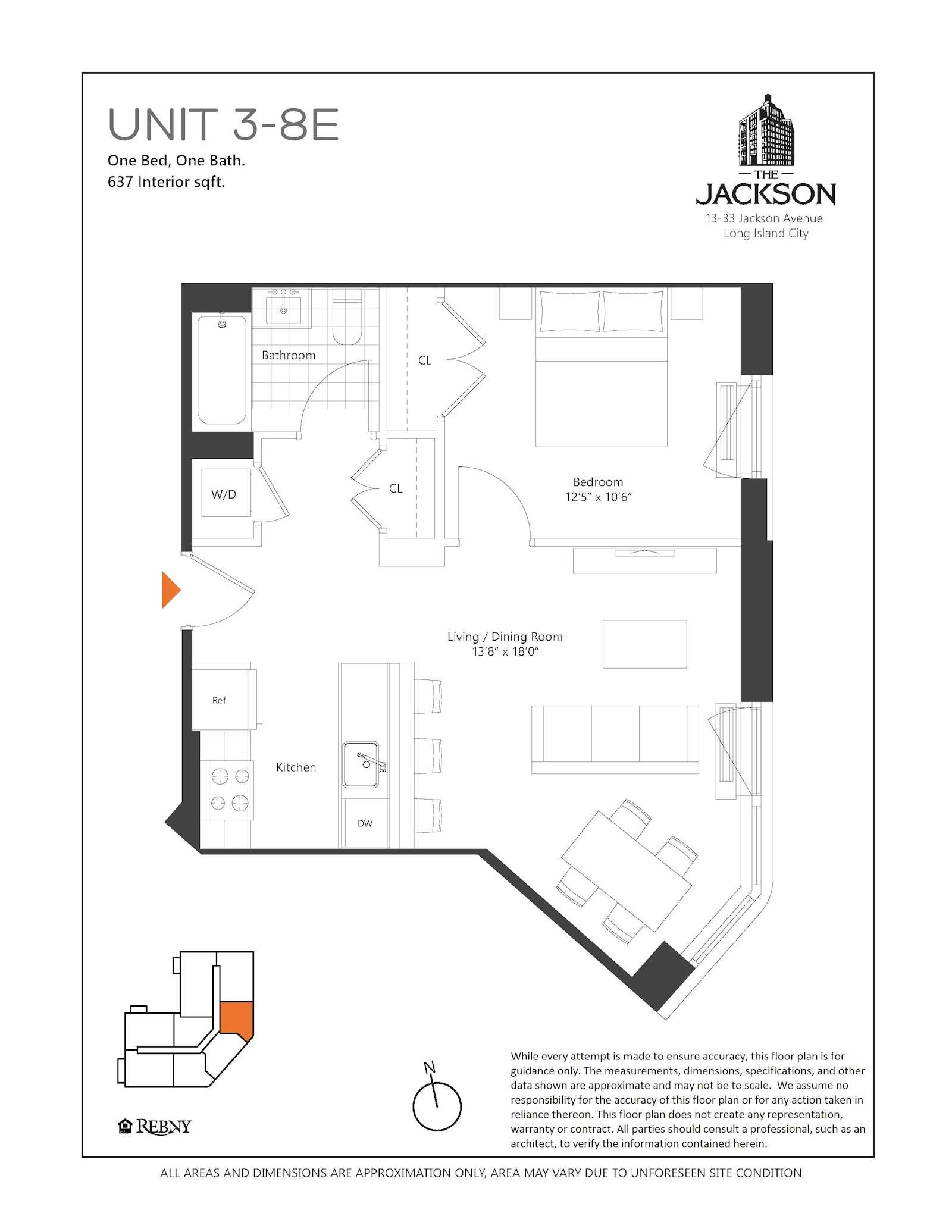 Floorplan for 13-33 Jackson Avenue