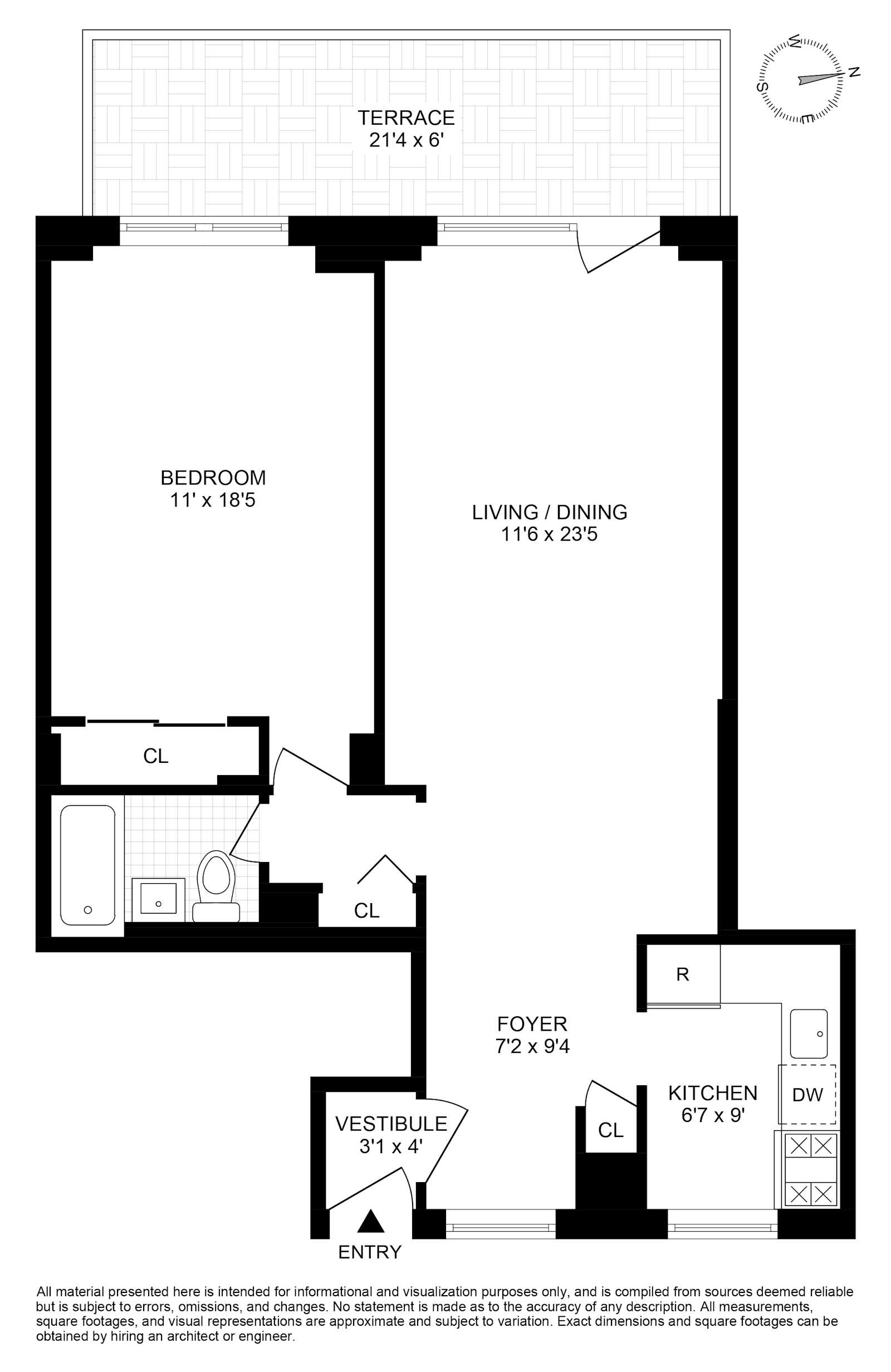 4705 HENRY HUDSON Parkway, New York, NY 10471, 1 Bedroom Bedrooms, 3 Rooms Rooms,1 BathroomBathrooms,Residential,For Sale,WINDSOR, THE,HENRY HUDSON,RPLU-63222833356