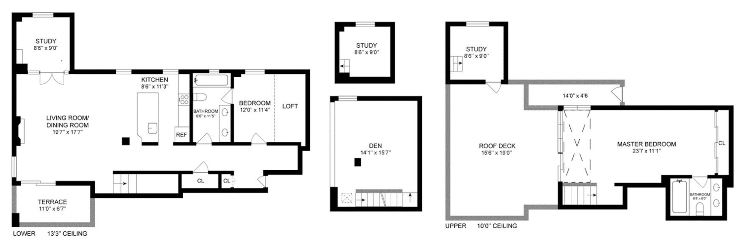 Floorplan for 35 Bethune Street, PHD