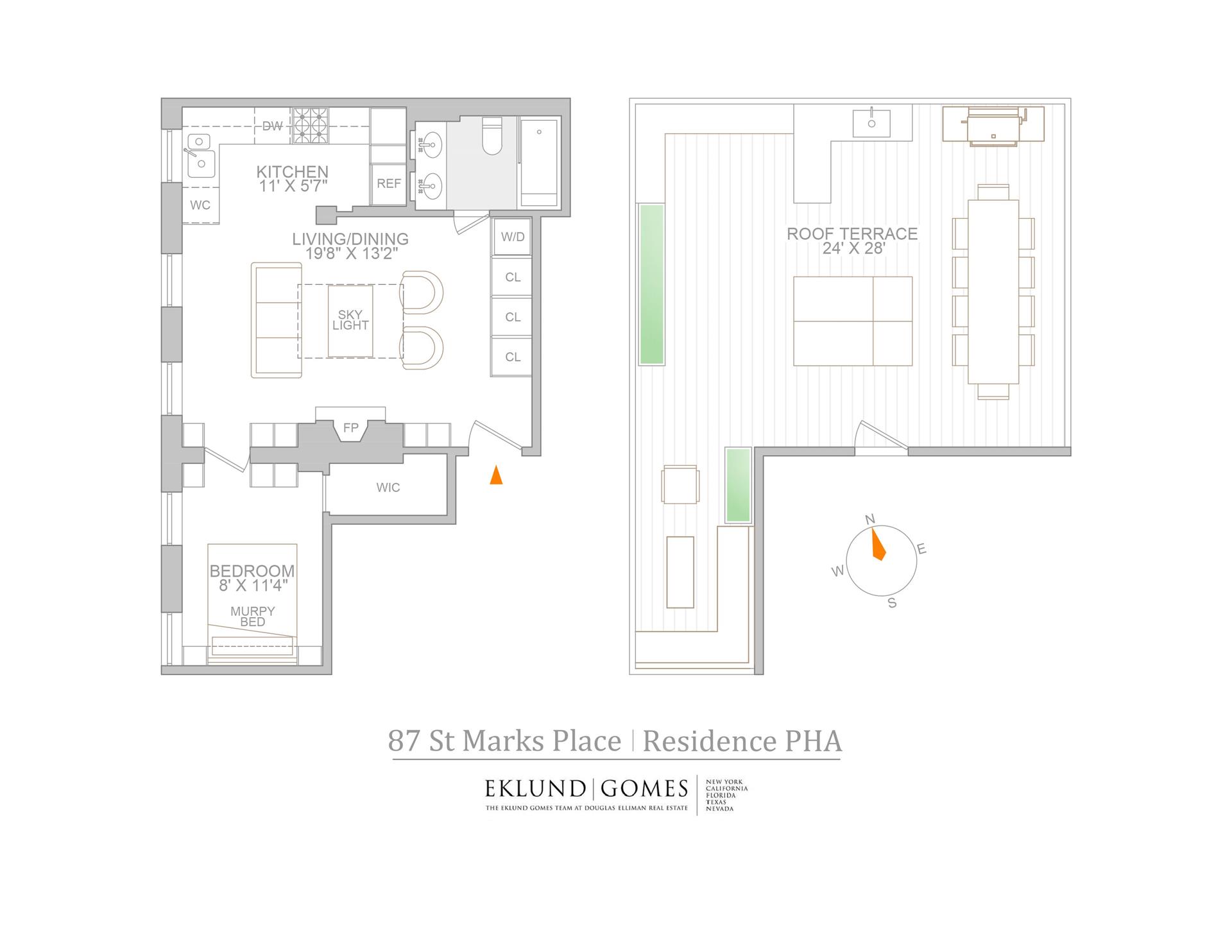 Floorplan for 87 St Marks Place, PHA