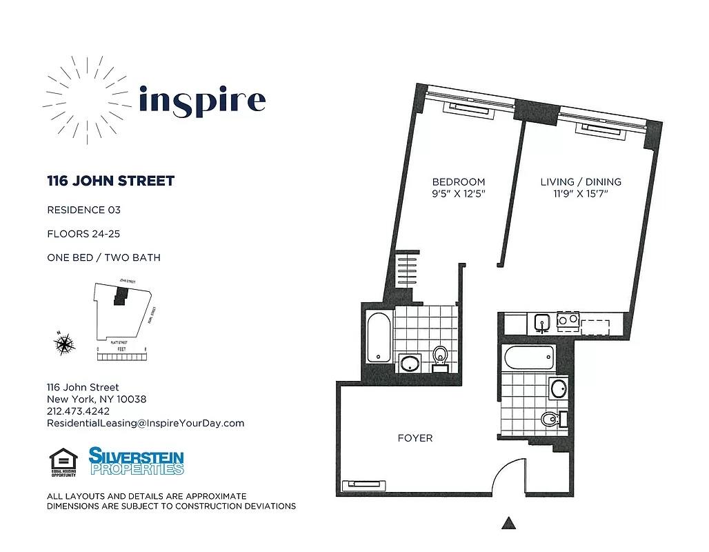 Floorplan for 116 John Street, 2403