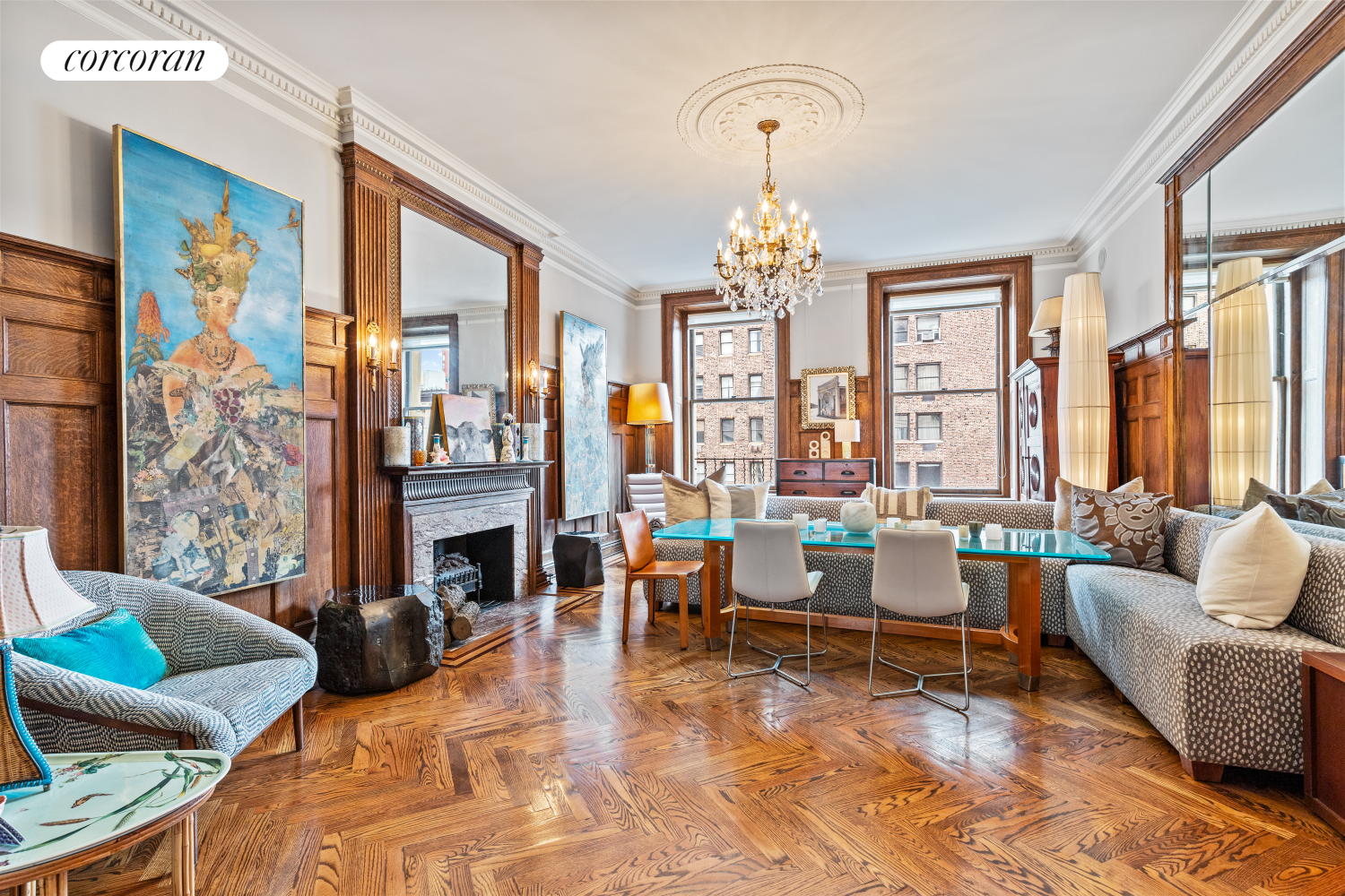 390 West End Avenue 7J, Upper West Side, Upper West Side, NYC - 3 Bedrooms  
4.5 Bathrooms  
8 Rooms - 