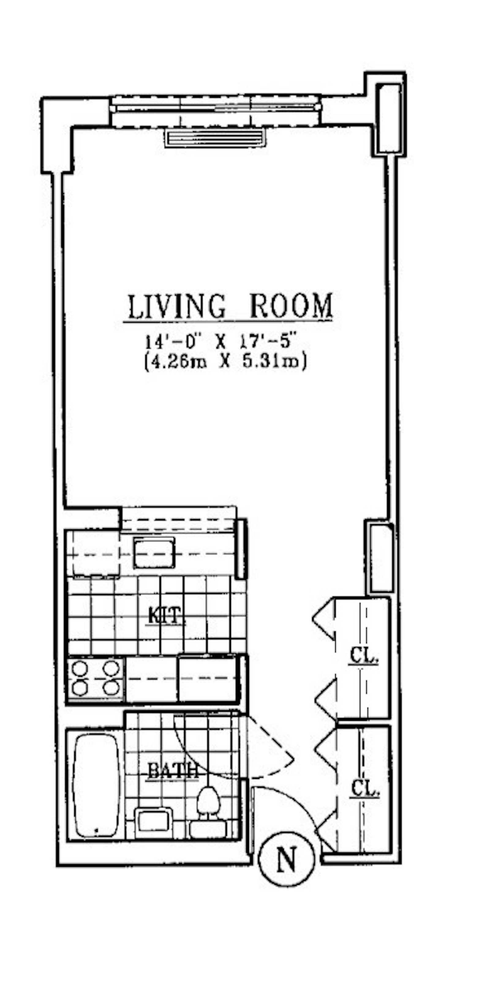 Floorplan for 4-74 48th Ave