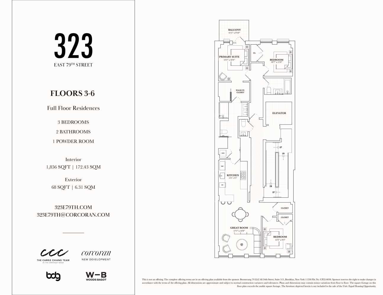 Floorplan for 323 East 79th Street, 4