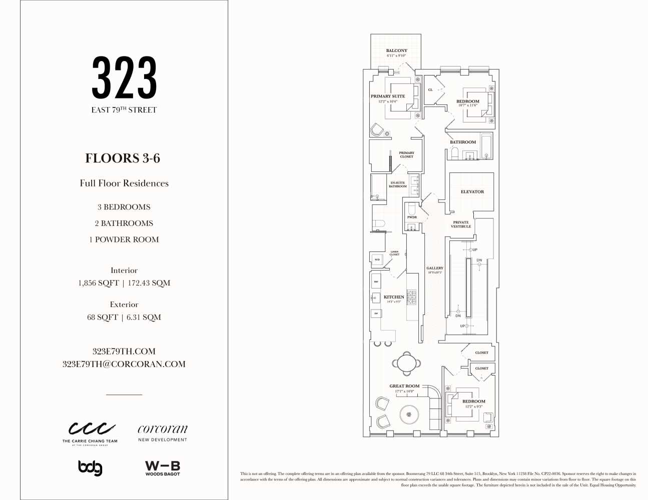 Floorplan for 323 East 79th Street, 4