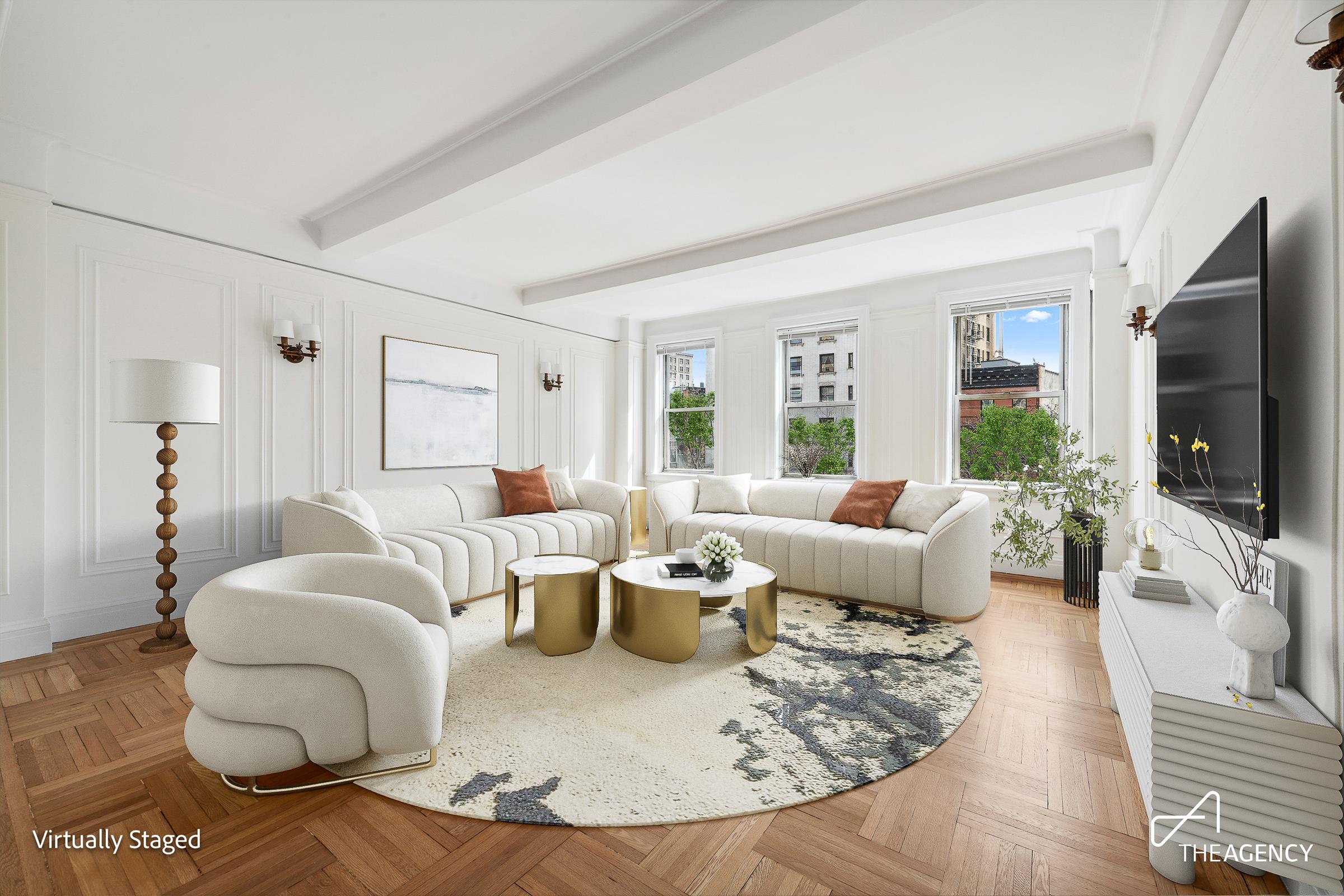 245 West 104th Street 5-B, Upper West Side, Upper West Side, NYC - 2 Bedrooms  
3 Bathrooms  
6 Rooms - 