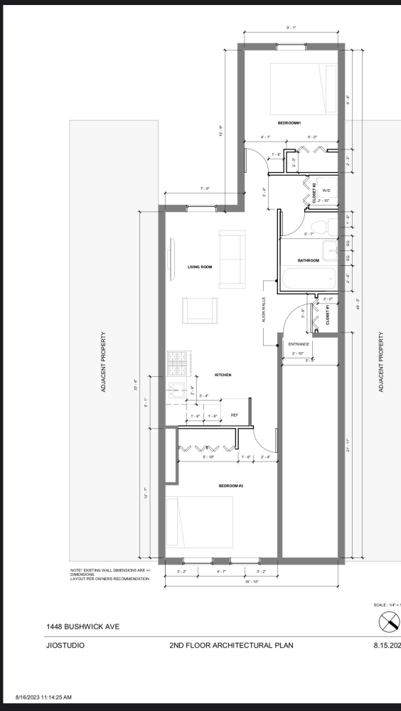 Floorplan for 1448 Bushwick Avenue, 2