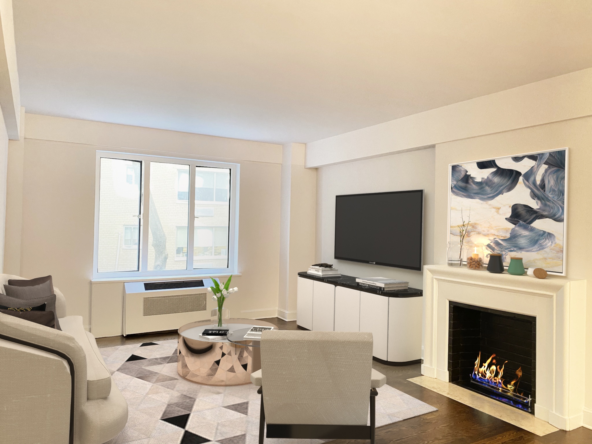 40 Central Park 2F, Central Park South, Midtown West, NYC - 2 Bedrooms  
2 Bathrooms  
4 Rooms - 