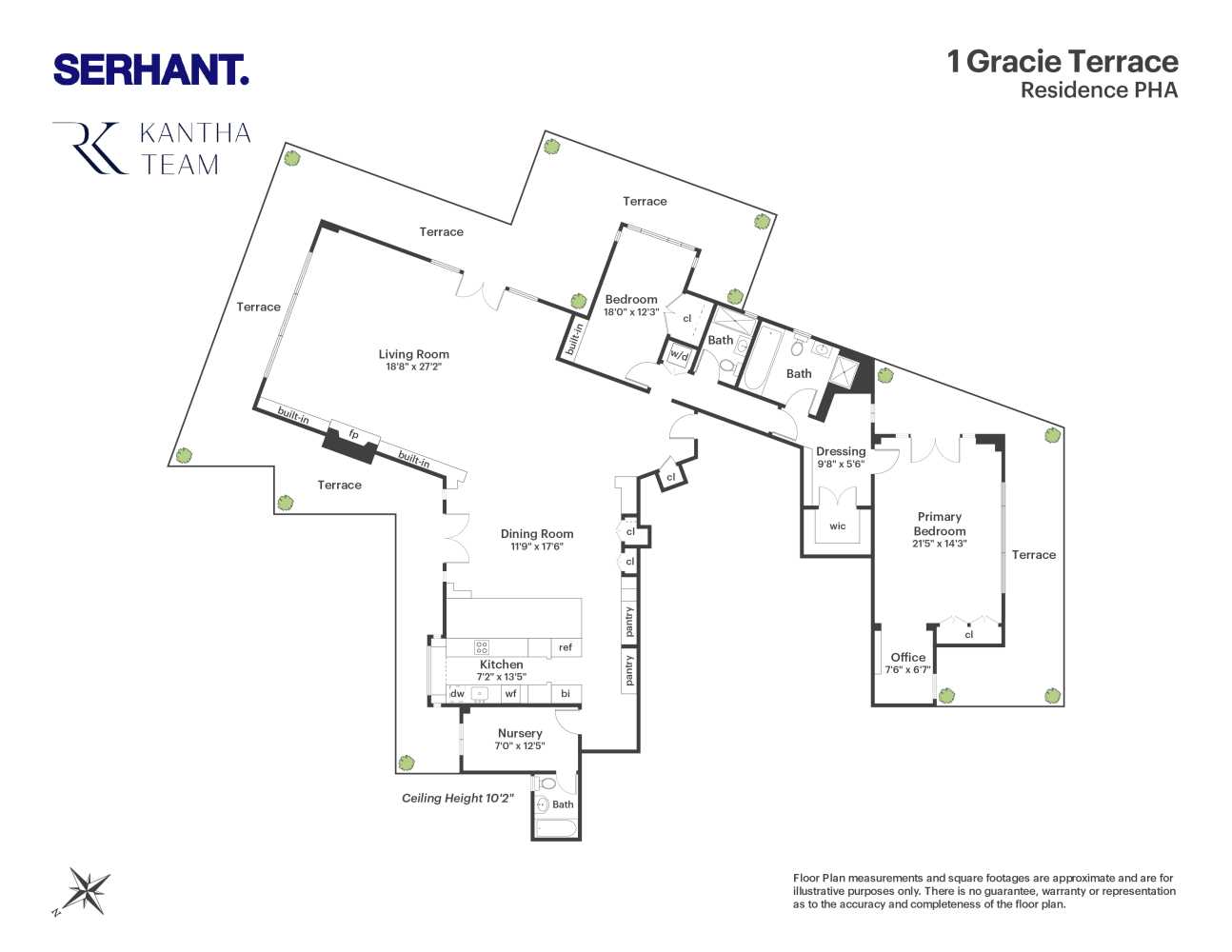 Floorplan for 1 Gracie Terrace, PHA