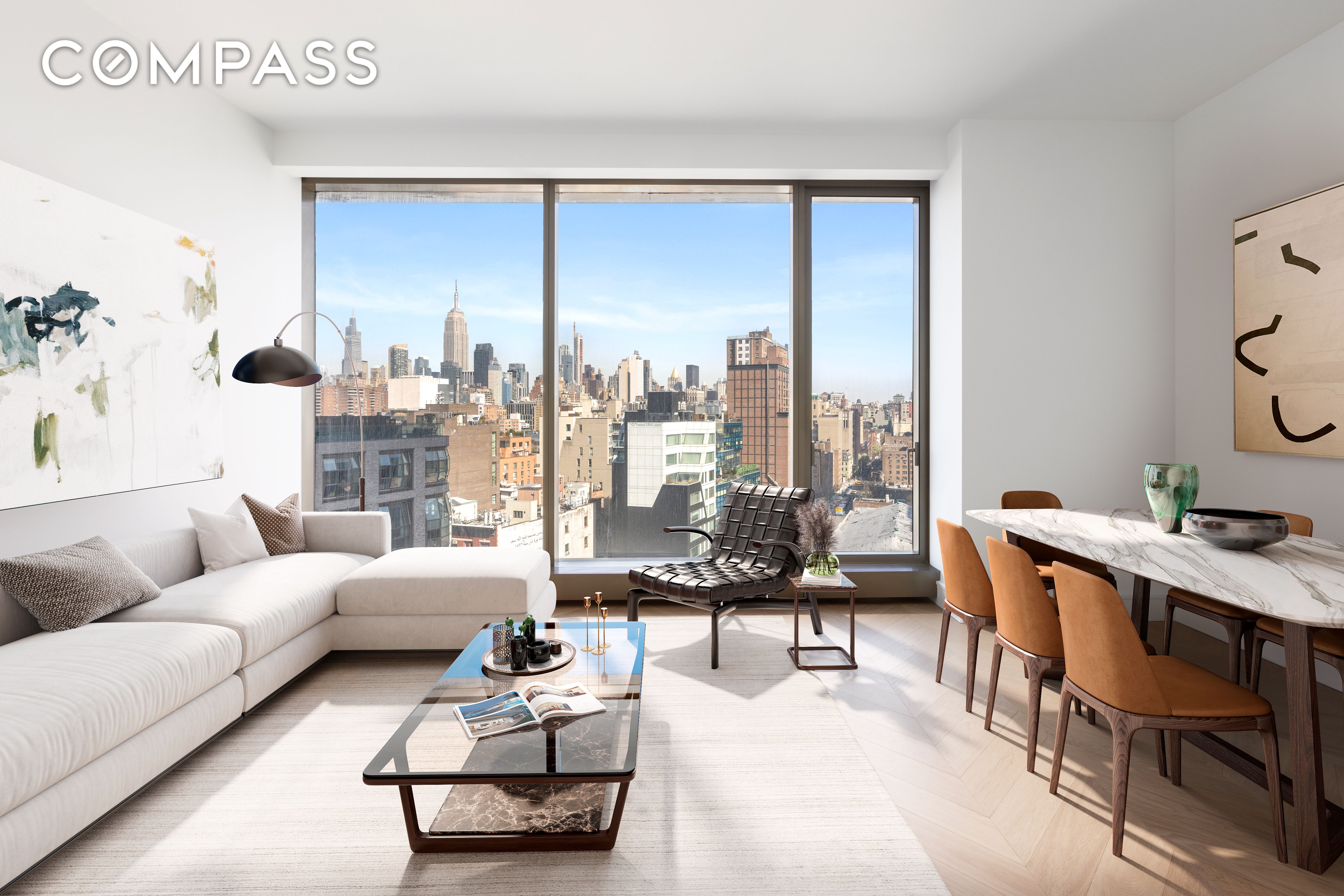 500 West 18th Street 11D, Chelsea, Downtown, NYC - 2 Bedrooms  
2.5 Bathrooms  
4 Rooms - 