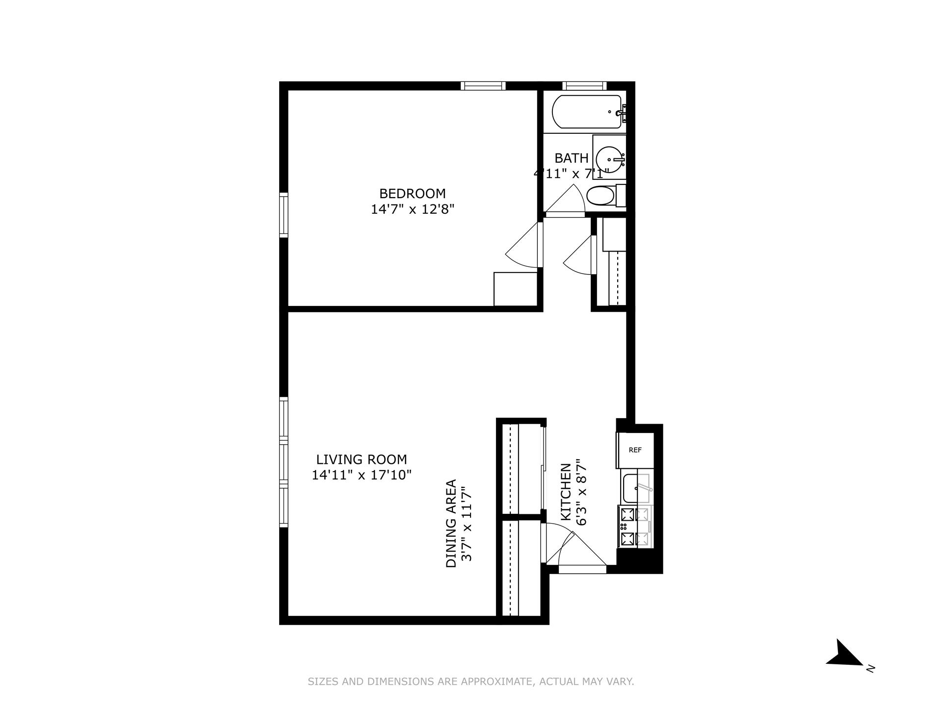 84-50 169TH Street, New York, NY 11432, 1 Bedroom Bedrooms, 3 Rooms Rooms,1 BathroomBathrooms,Residential,For Sale,GOTHIC, THE,169TH,RPLU-5122960108