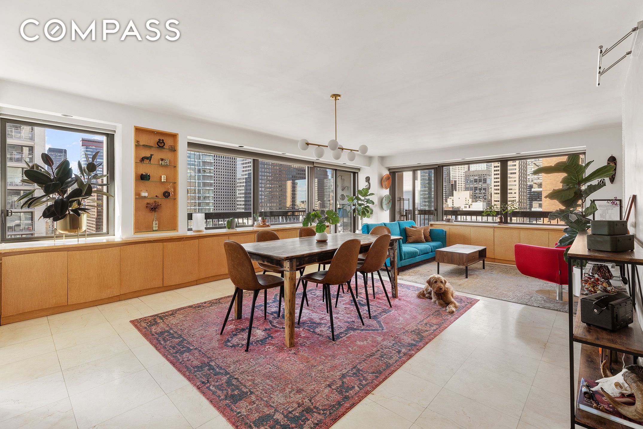 300 East 59th Street 2202/2203, Sutton Place, Midtown East, NYC - 3 Bedrooms  
2.5 Bathrooms  
5 Rooms - 
