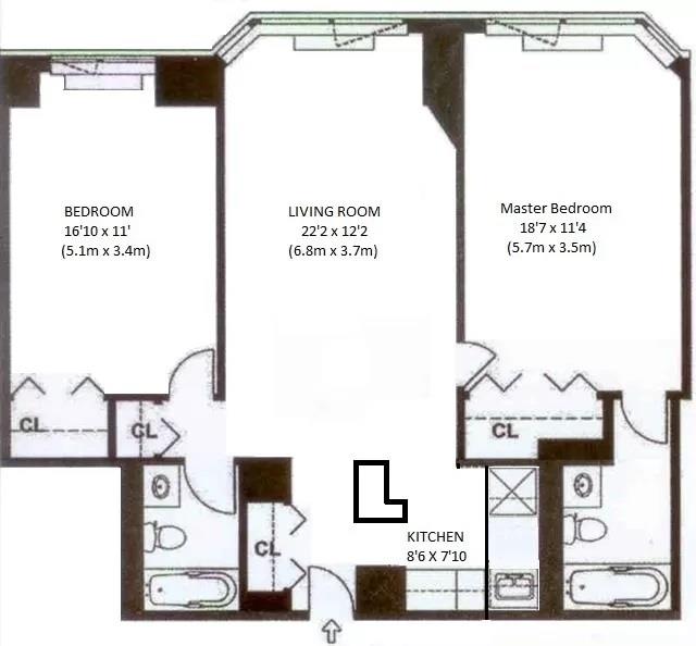 Floorplan for 630 1st Avenue, 10-K