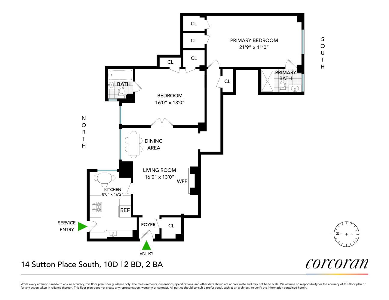 Floorplan for 14 Sutton Place, 10
