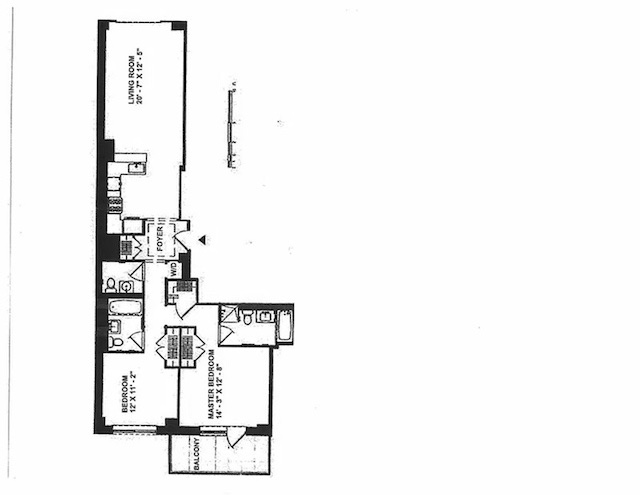 Floorplan for 212 East 57th Street, 5C